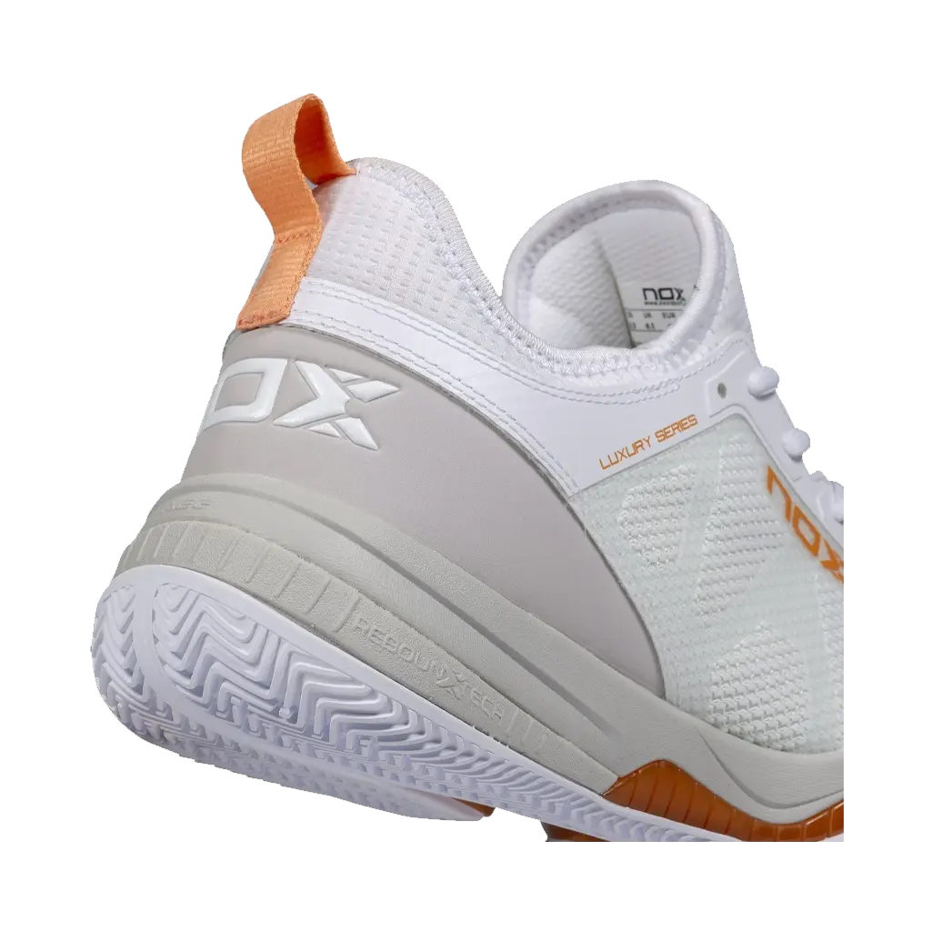 Nox - Chaussures de padel Nerbo Lux Blanc/Orange