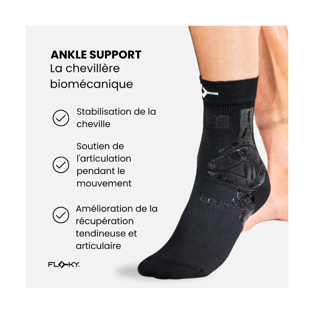 Chevillère Floky Support Noir