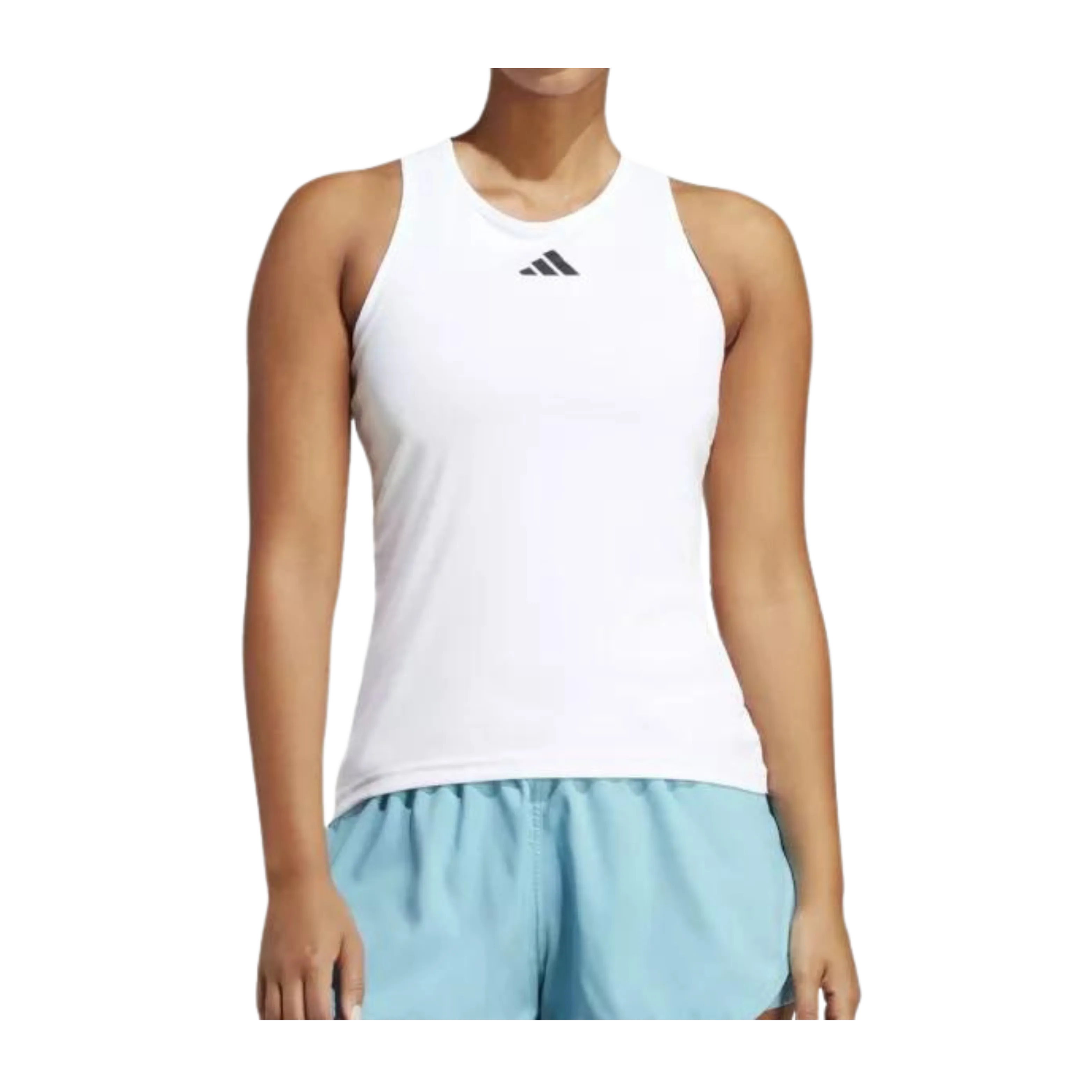 Débardeur de padel Adidas Club Tank Blanc