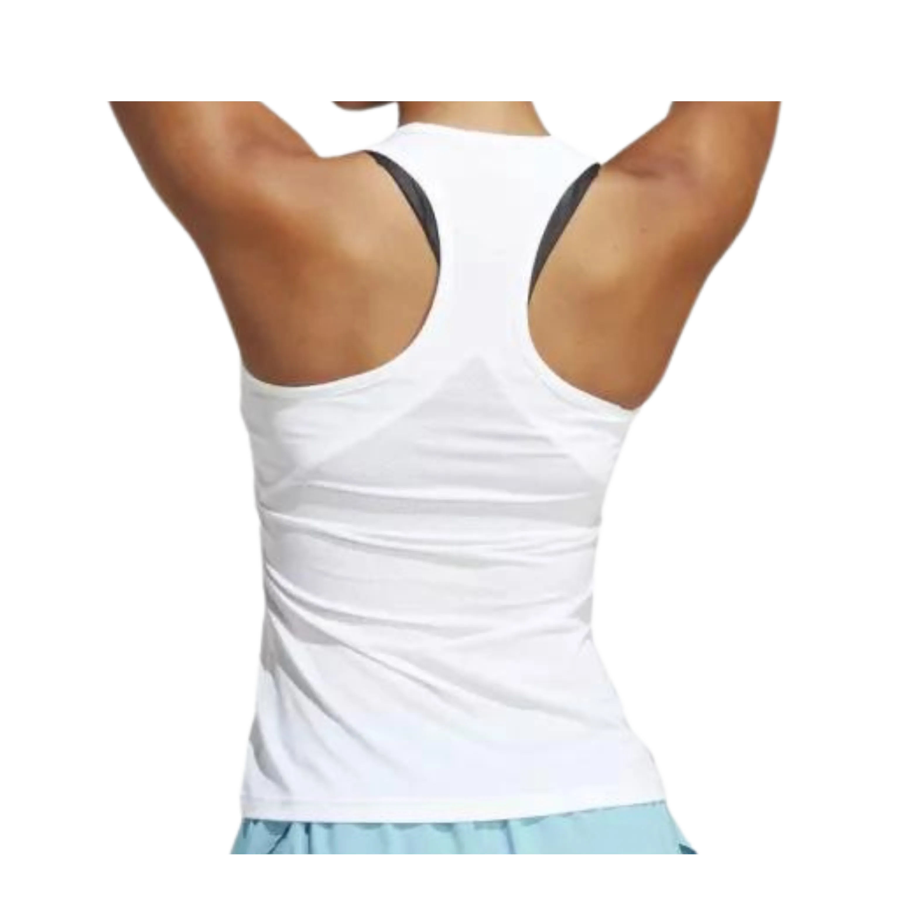 Débardeur de padel Adidas Club Tank Blanc