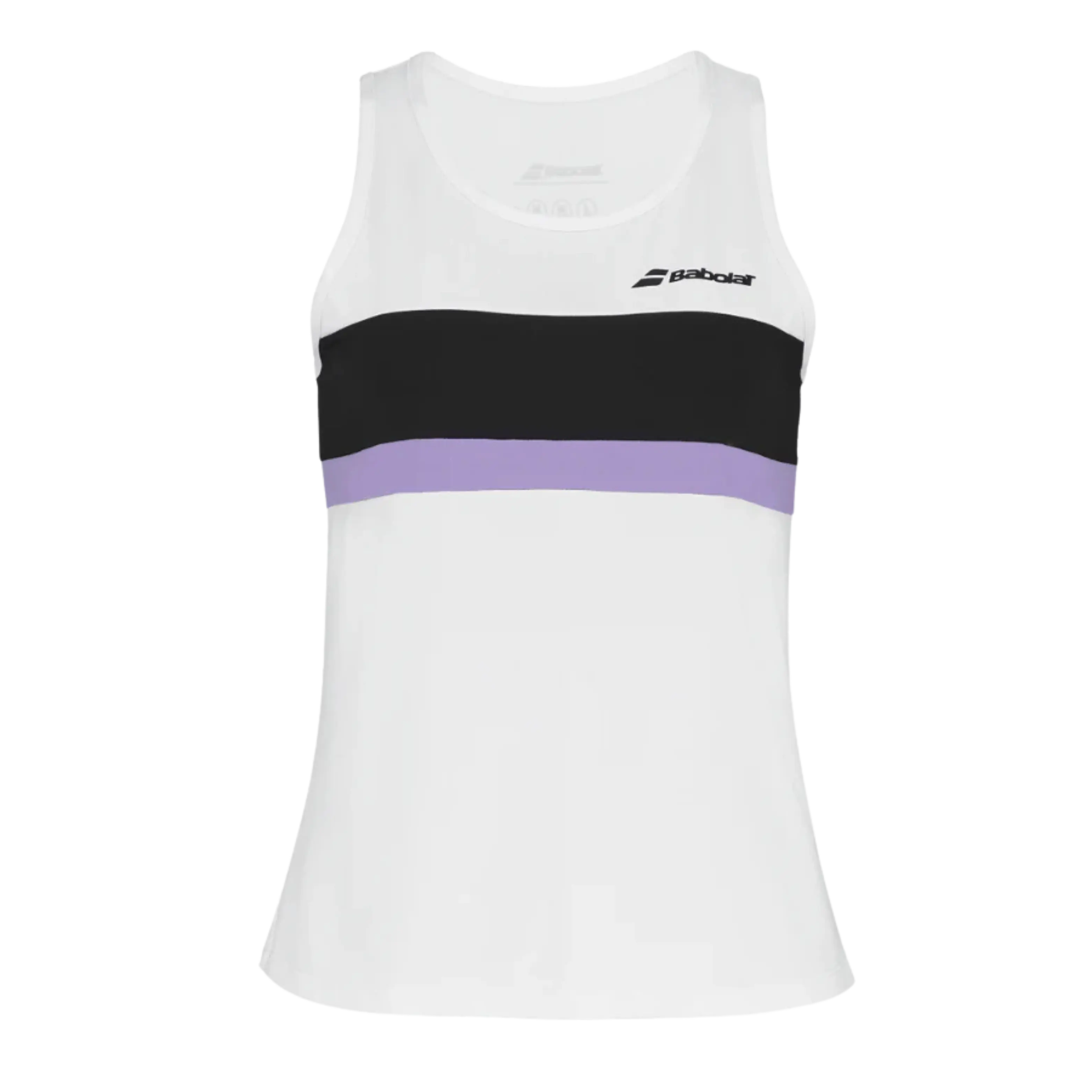 Débardeur de padel Babolat Tank Blanc Femme 2025