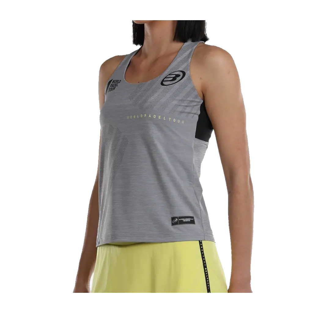 Bullpadel - Débardeur Llave Gris Femme