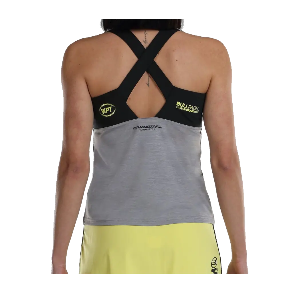 Bullpadel - Débardeur Llave Gris Femme