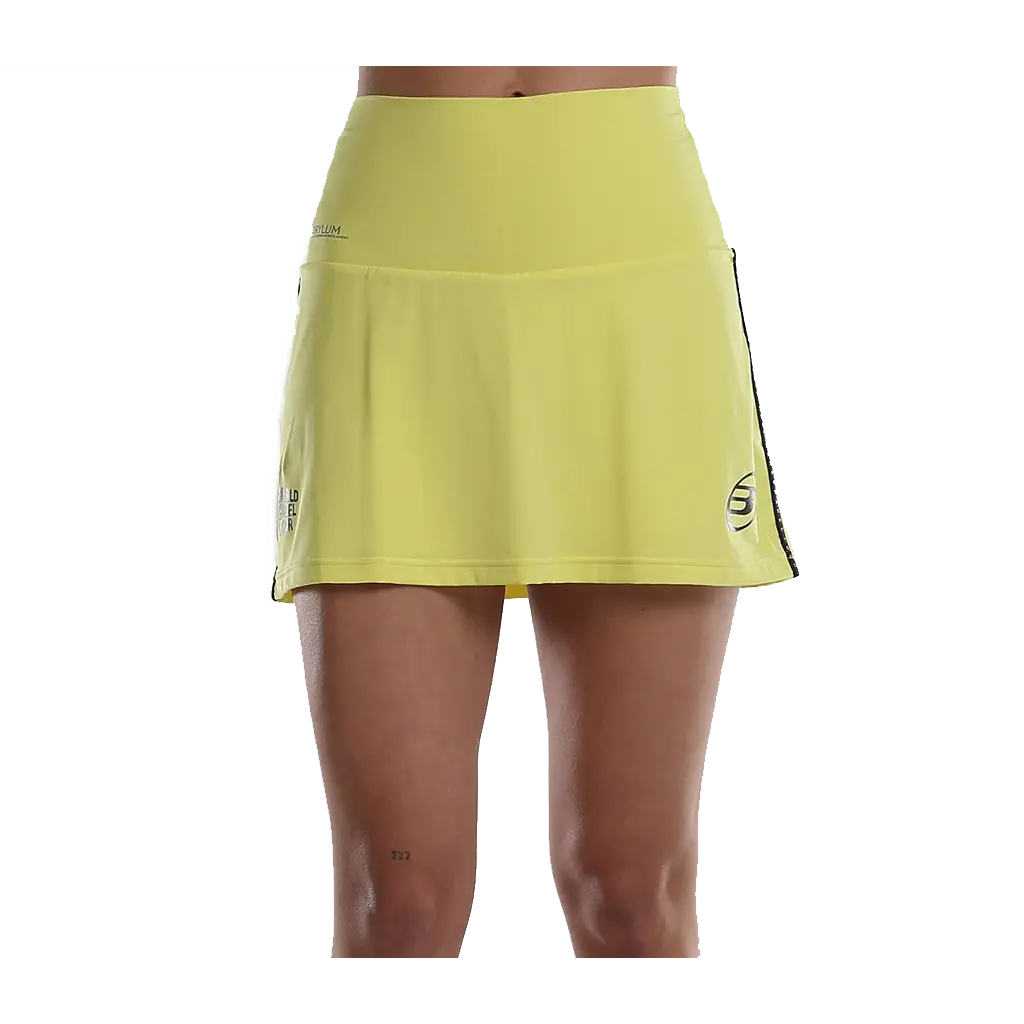 Bullpadel - Jupe de padel Bullpadel Ligua Jaune