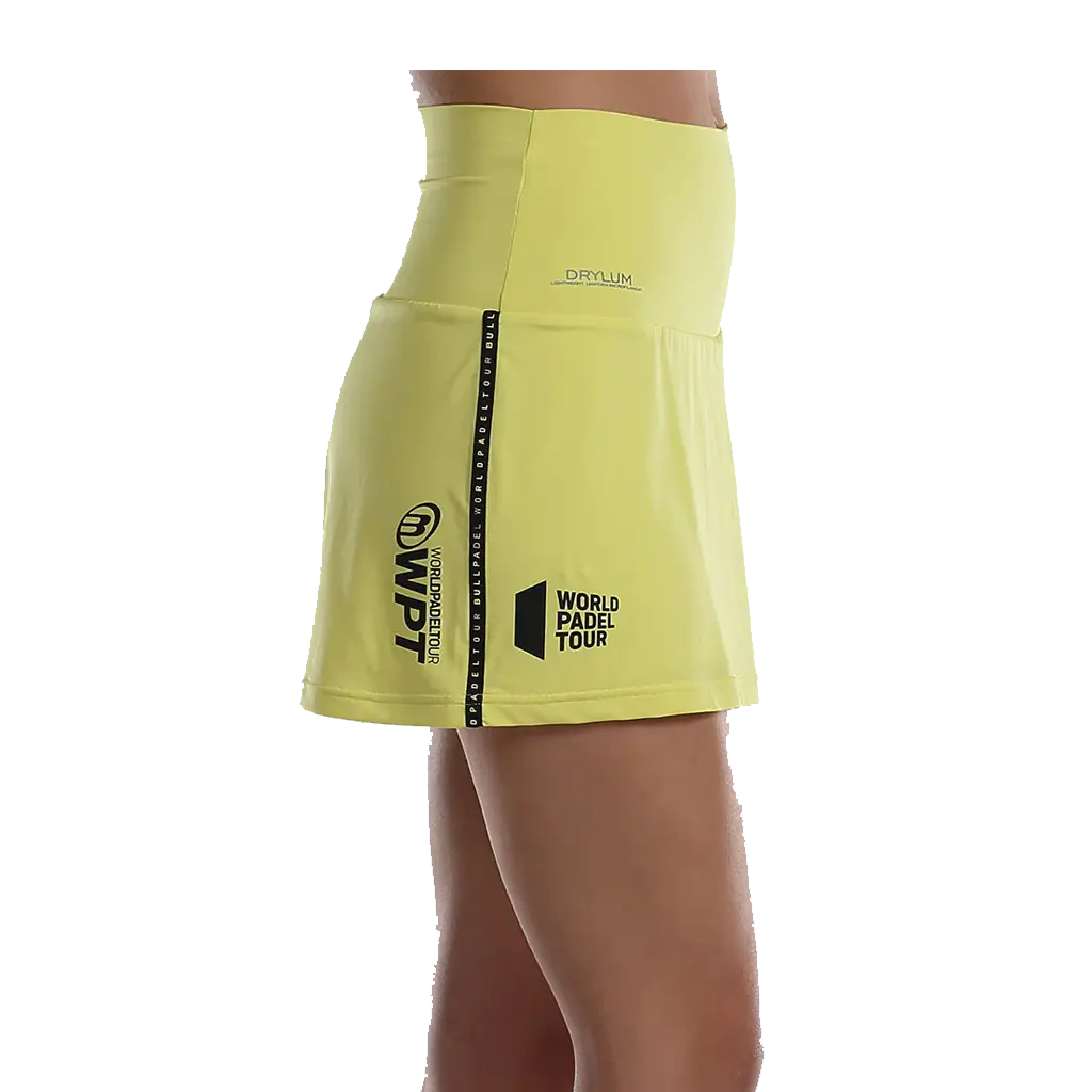 Bullpadel - Jupe de padel Bullpadel Ligua Jaune