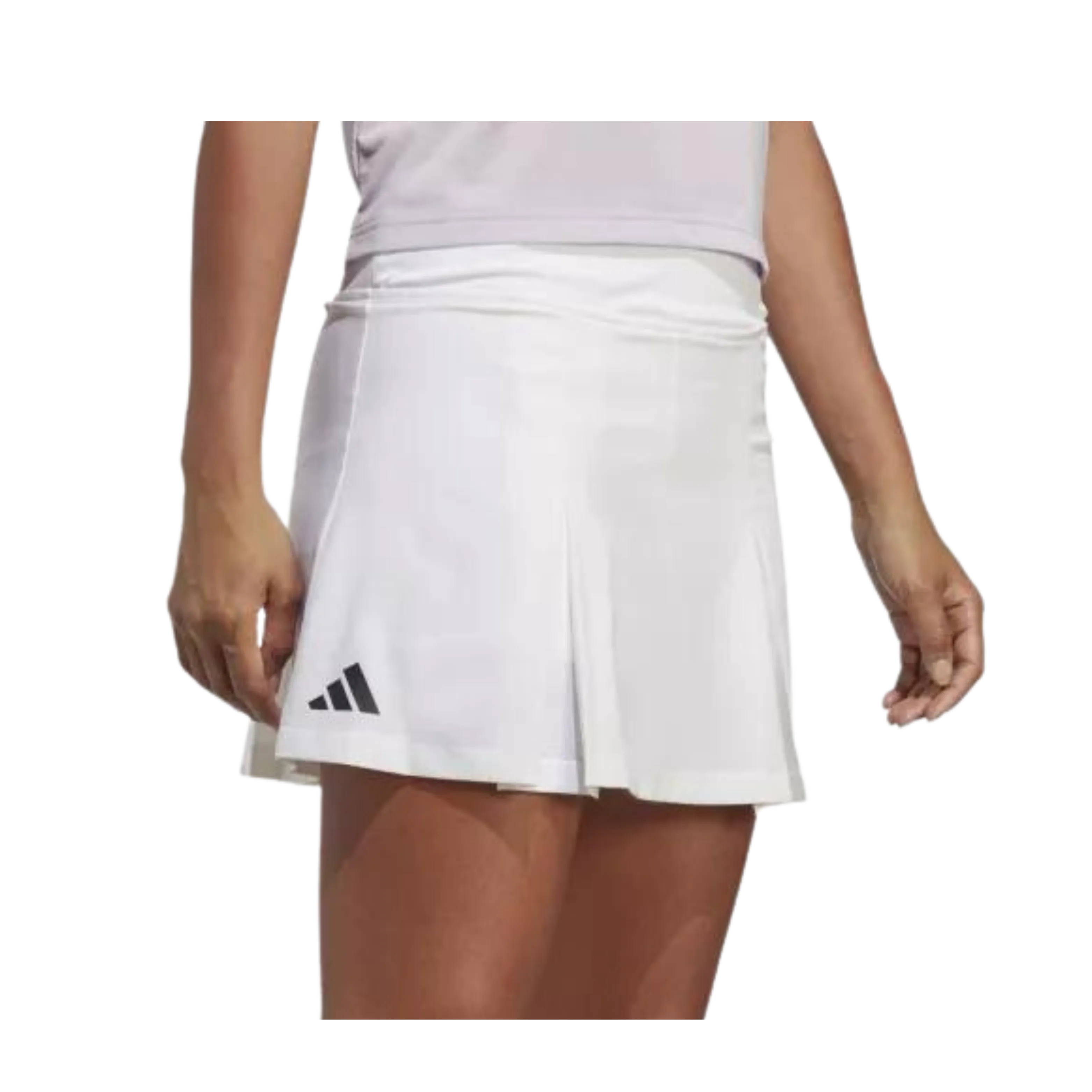Jupe de padel Adidas Club Pleates Blanc