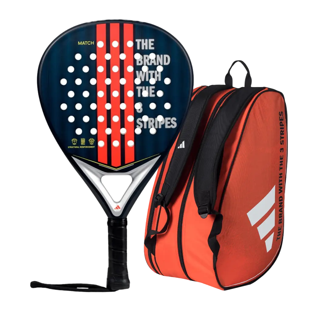 Pack Adidas raquette Match + sac Control 3.4