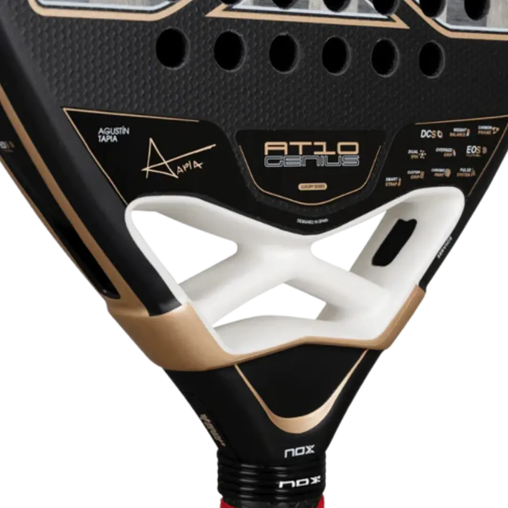 Raquette de padel Nox AT10 Genius 18K Alum By Agustin Tapia 2026