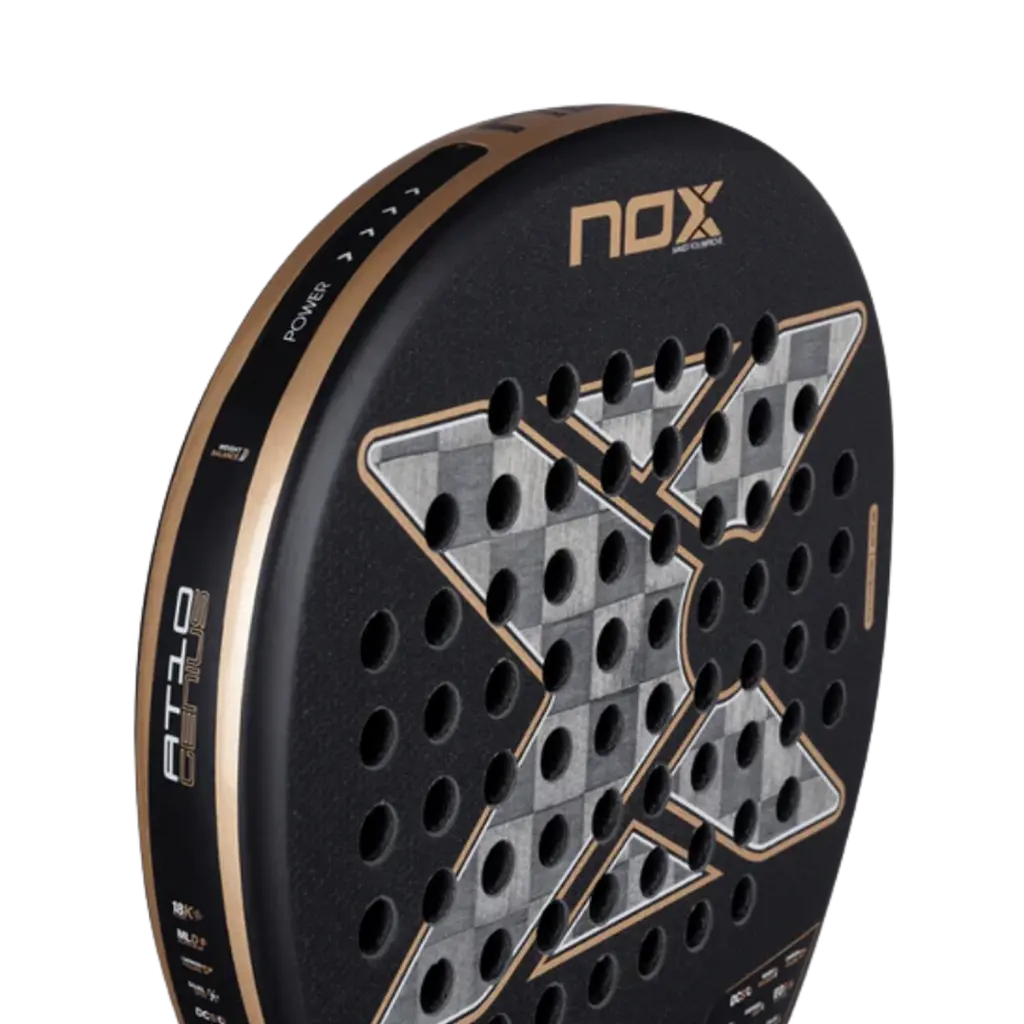 Raquette de padel Nox AT10 Genius 18K Alum By Agustin Tapia 2026