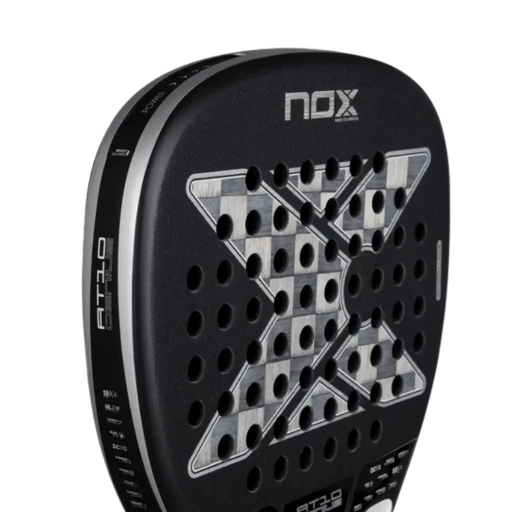 Raquette de padel Nox AT10 Genius Attack 18K Alum By Agustin Tapia 2026