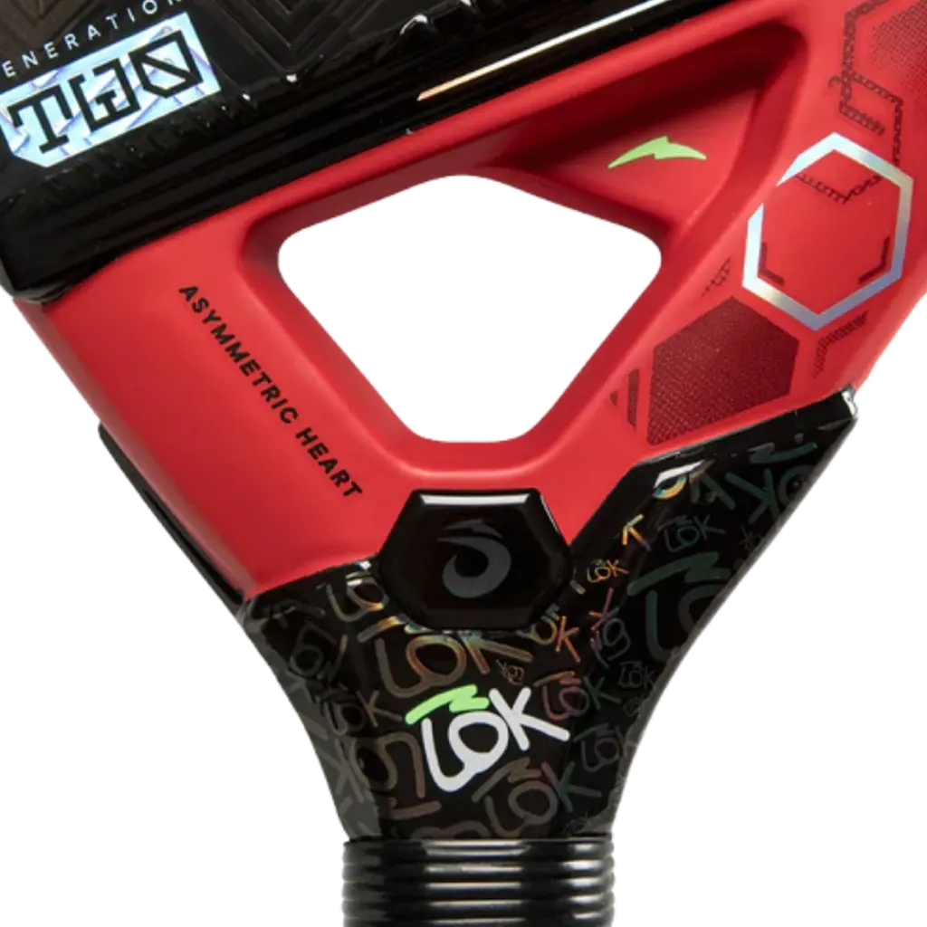 Raquette de padel Lok Maxx Hype Gen 2 Rouge 2026
