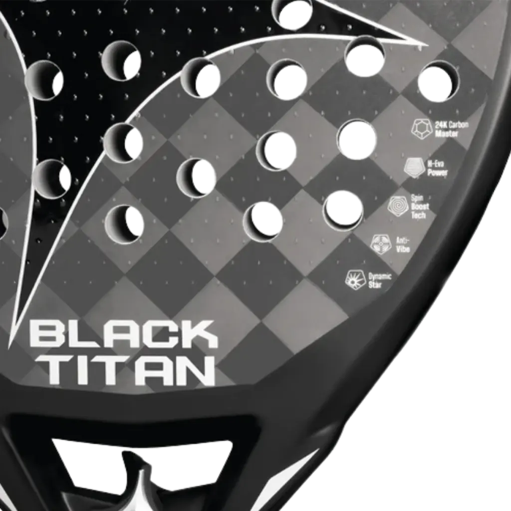 Raquette de padel Starvie Black Titan 2026
