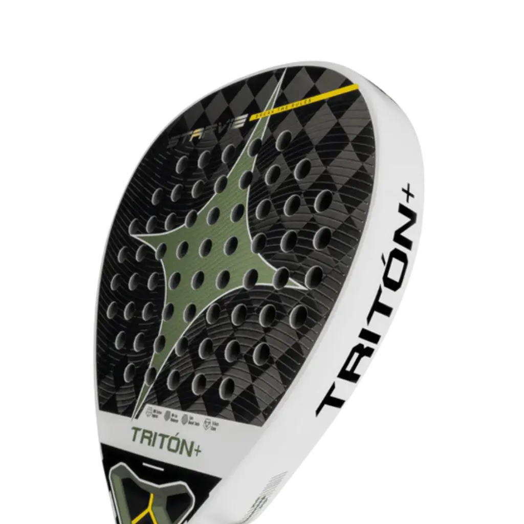 Raquette de padel Starvie Triton Blance+ 2026