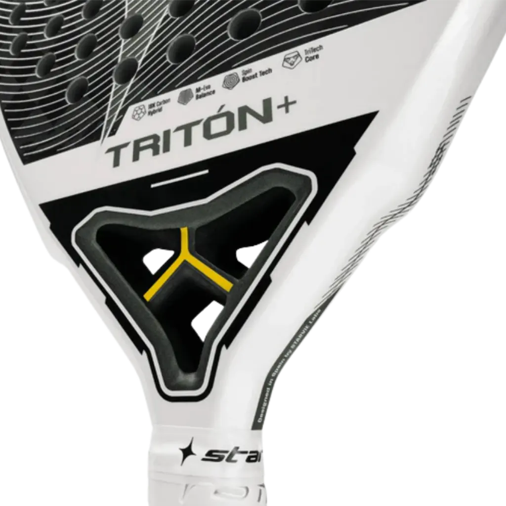 Raquette de padel Starvie Triton Blance+ 2026