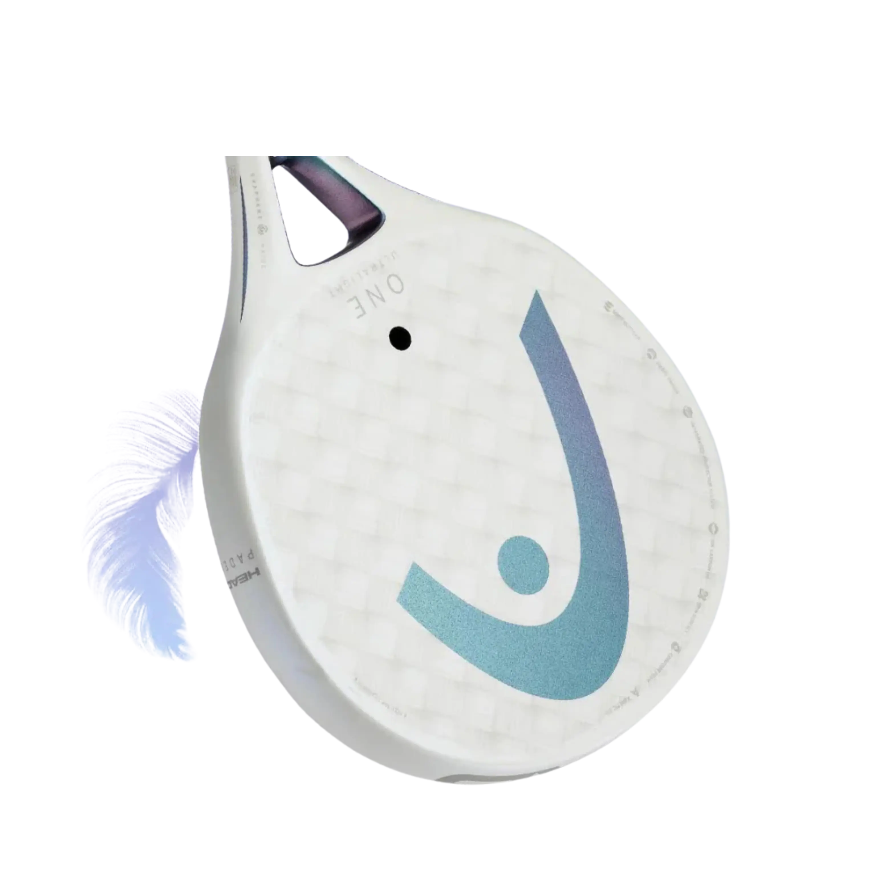 Head - Raquette de padel One Ultralight Blanc
