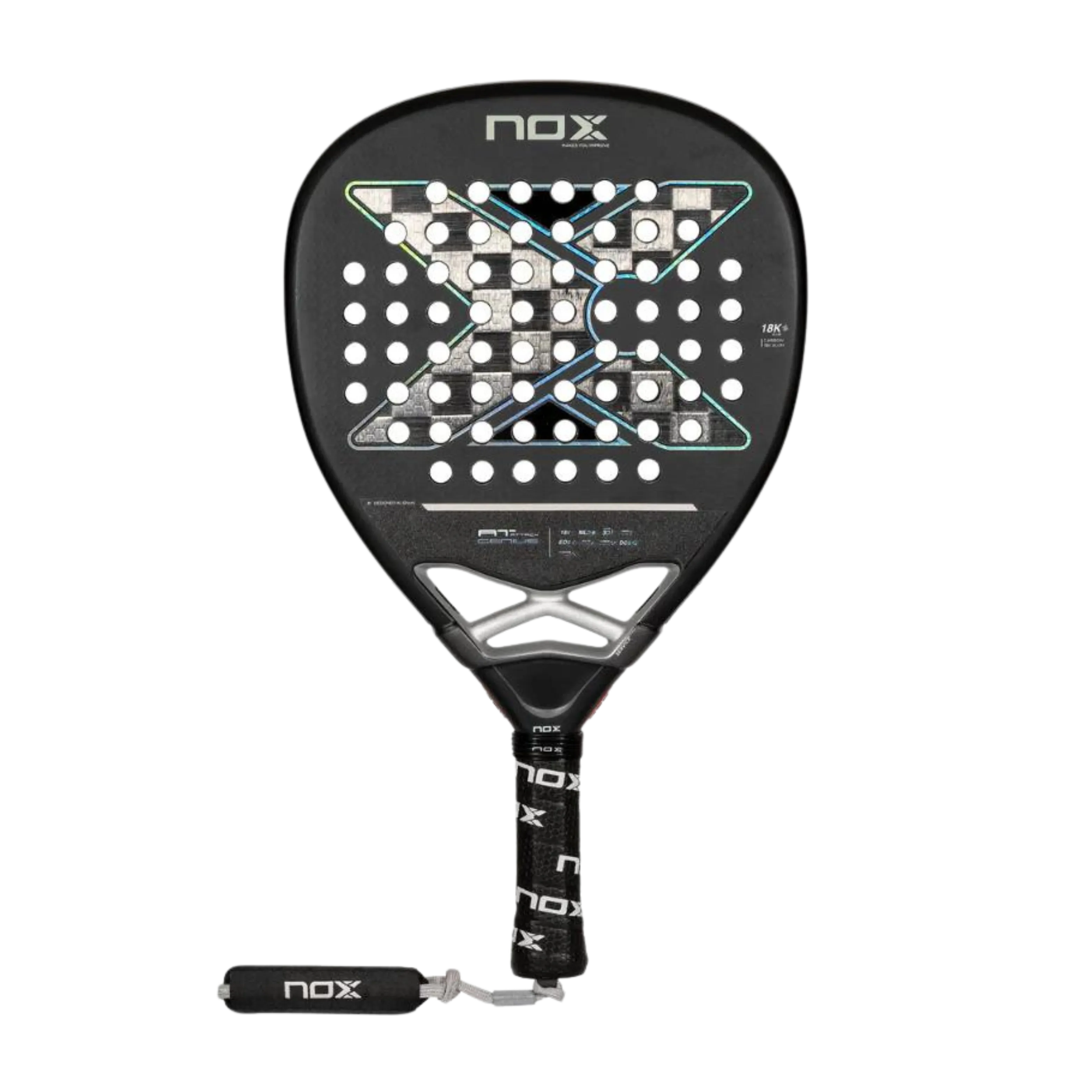 Nox - Raquette de padel AT10 Genius Attack 18K 2024