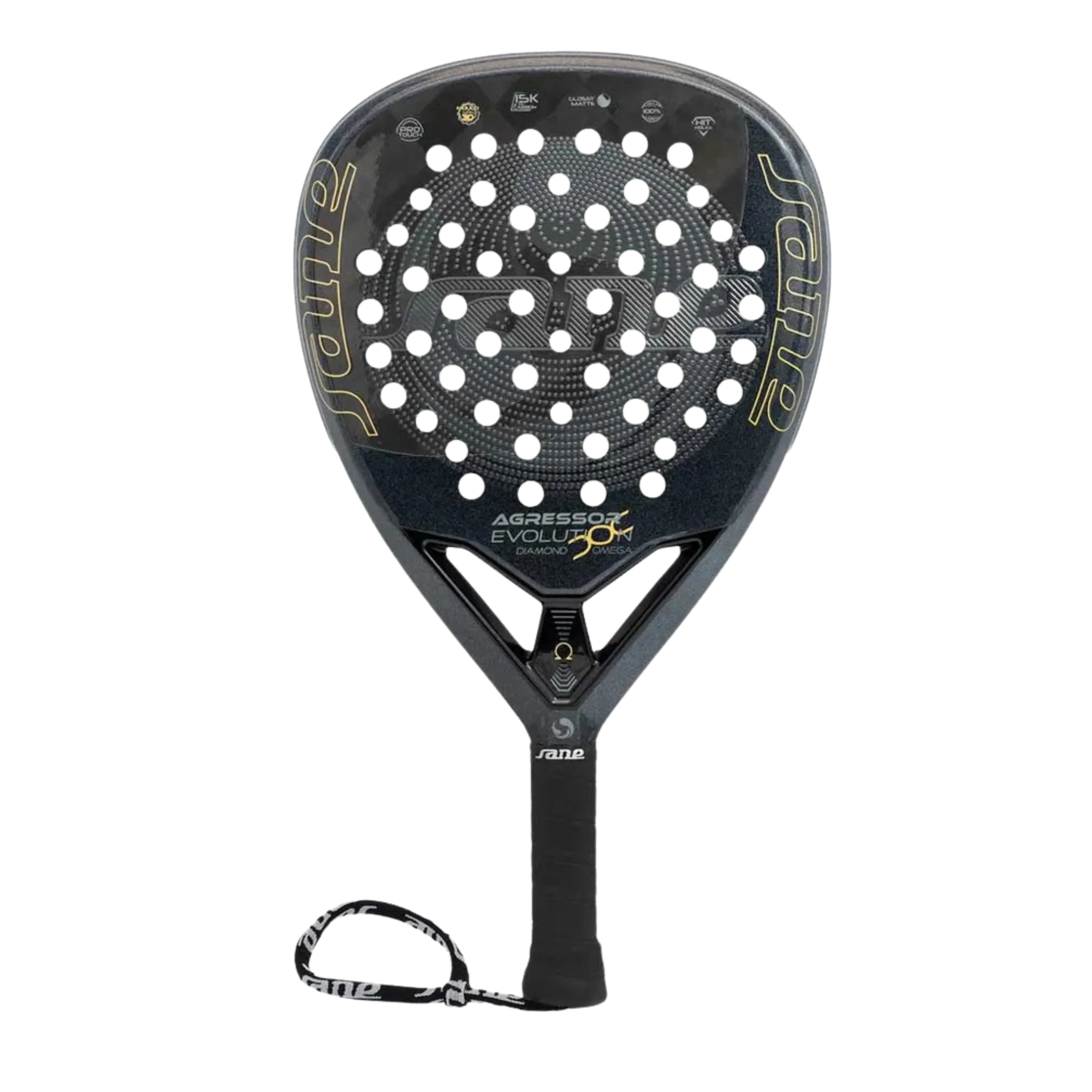 Sane - Raquette de padel Agressor Evolution Diamant Omega 2025