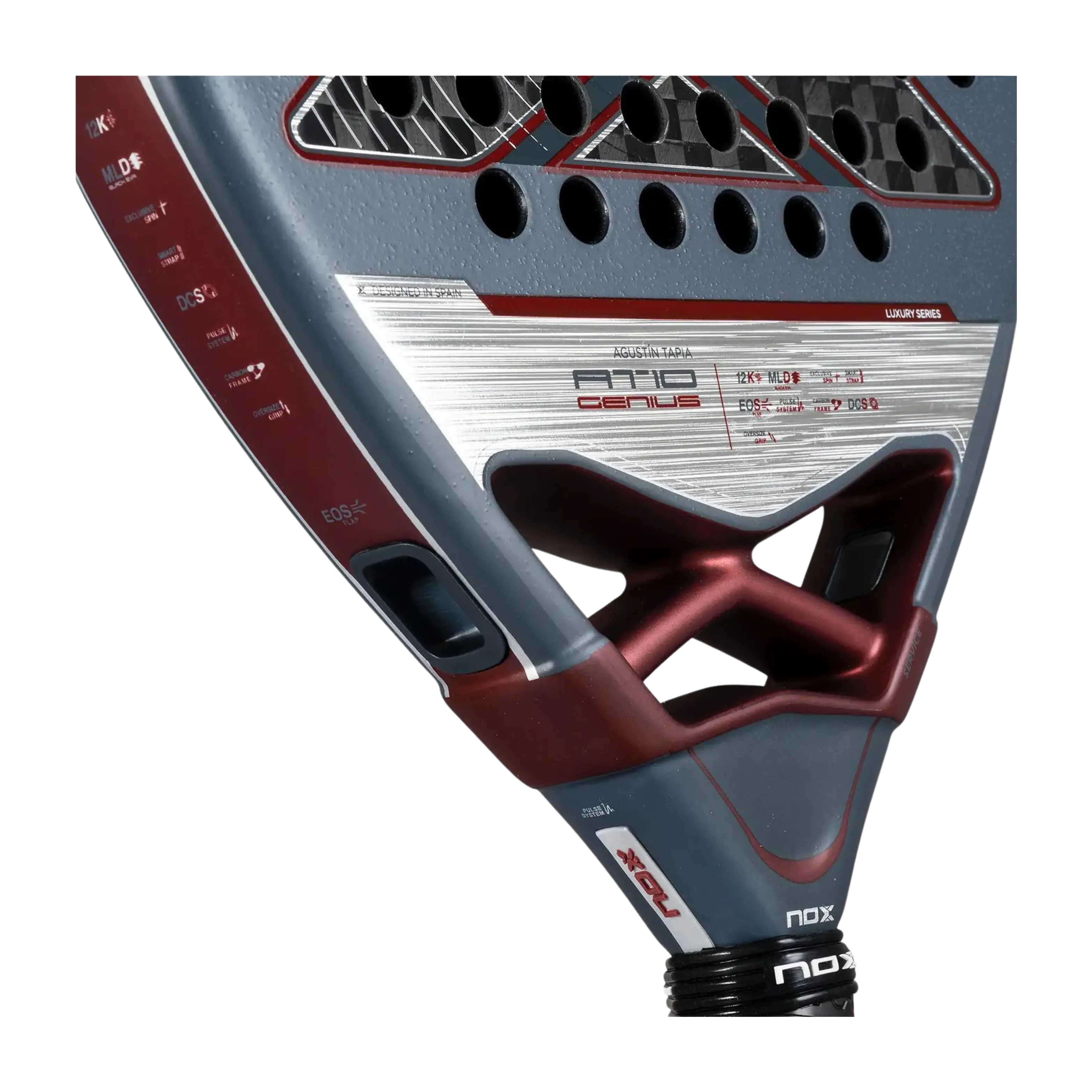 Nox - Raquette de padel AT10 Genius 12K By Agustin Tapia 2025