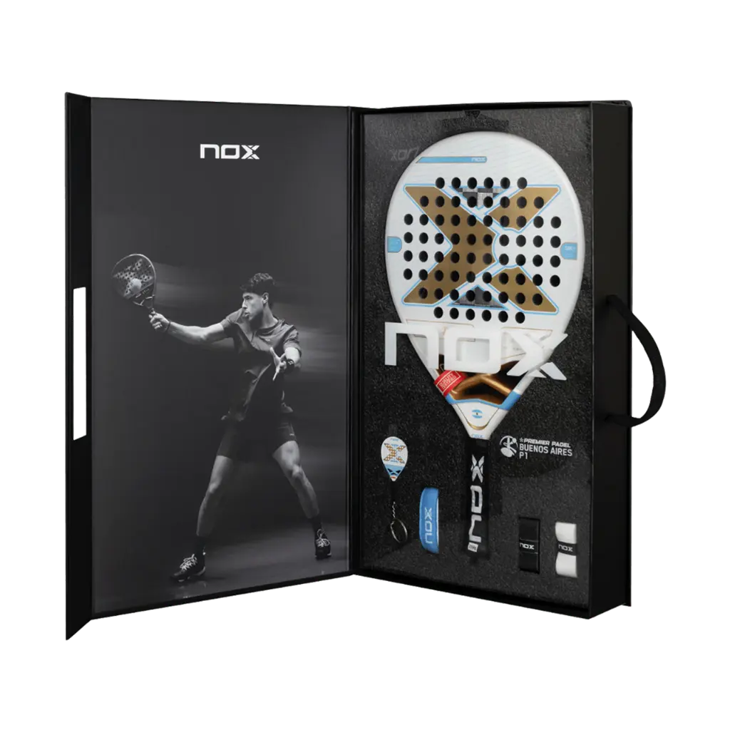 Raquette de padel Nox AT10 Genius 18K Buenos Aires Edition 2025