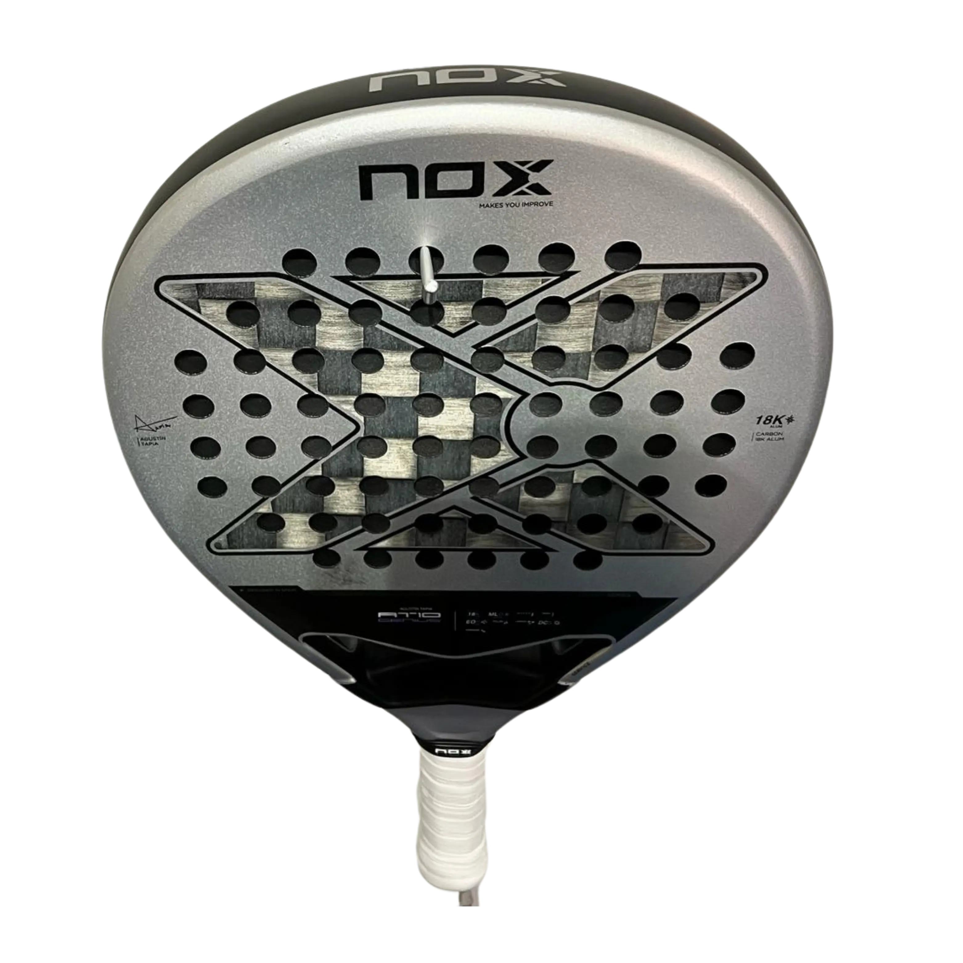 Raquette de padel Nox AT10 Genius 18K By Agustin Tapia 2024 Occasion