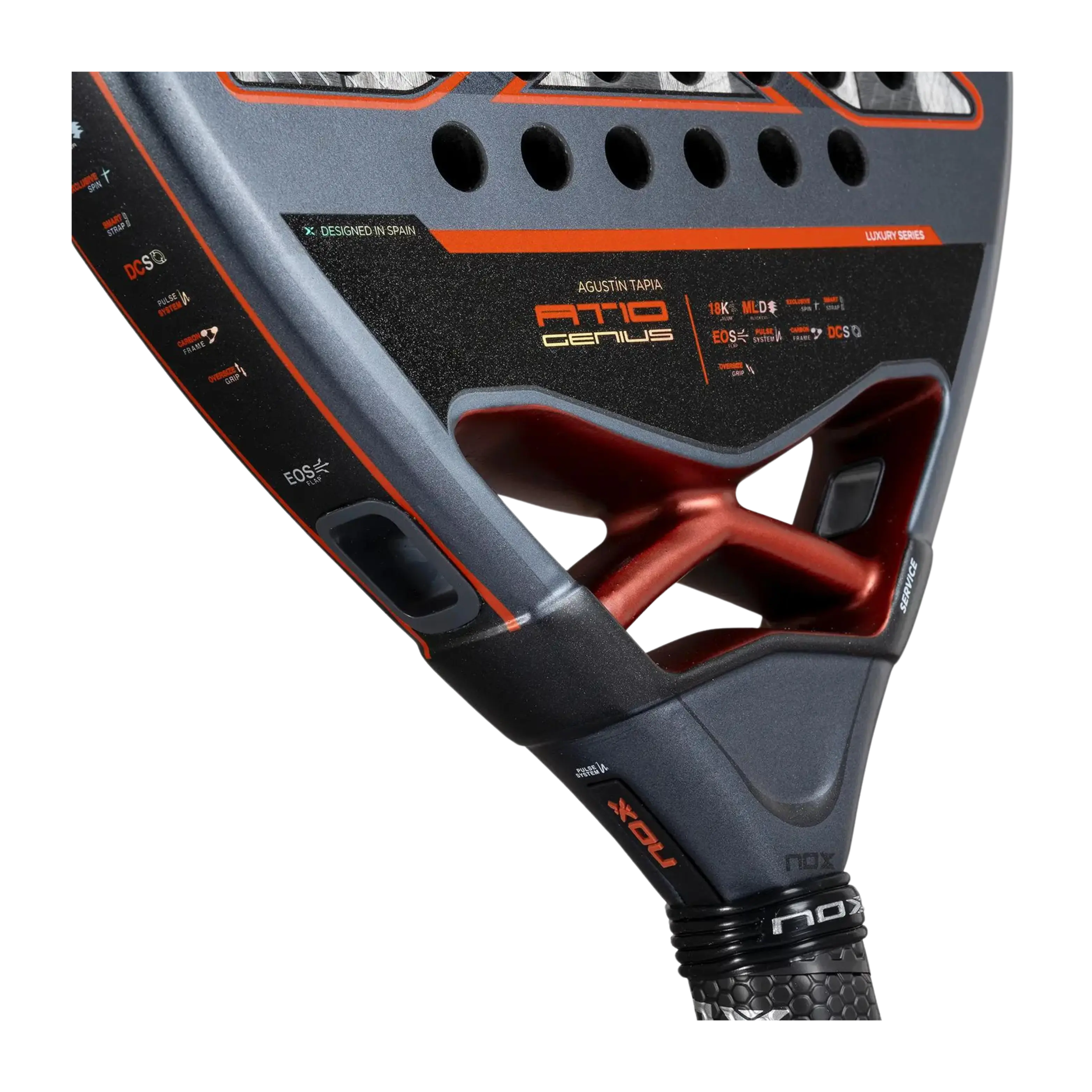 Nox - Raquette de padel AT10 Genius 18K By Agustin Tapia 2025