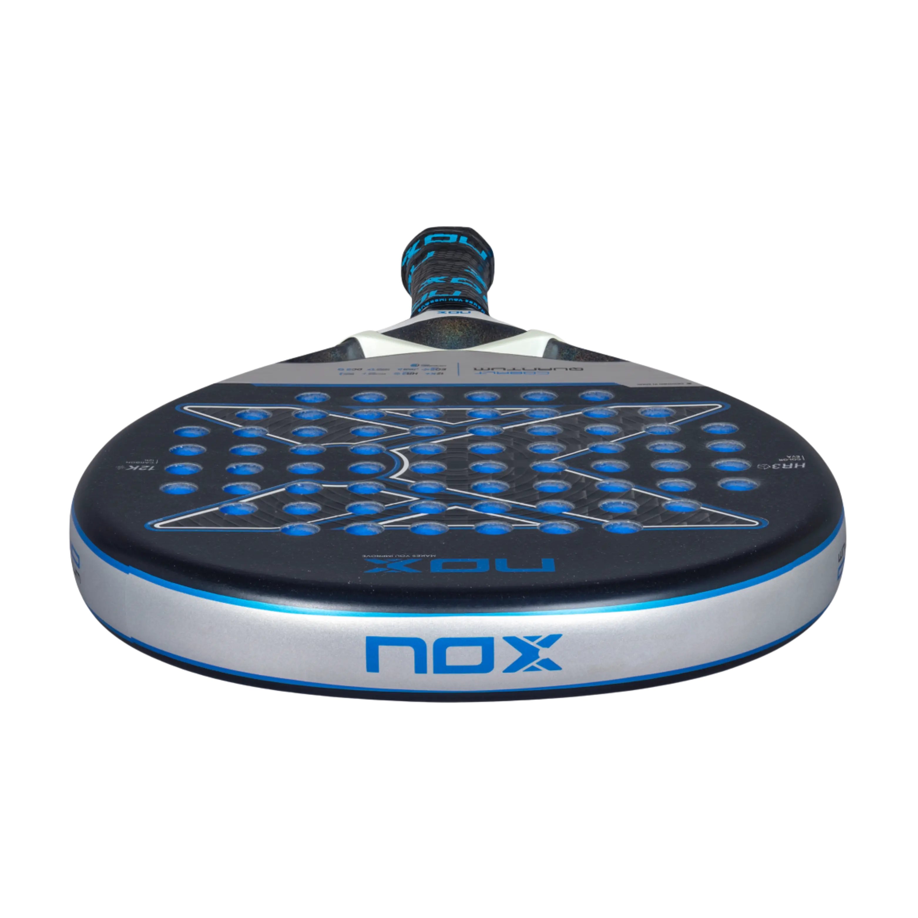 Raquette de padel Nox Quantum 12K Cobalt 2025