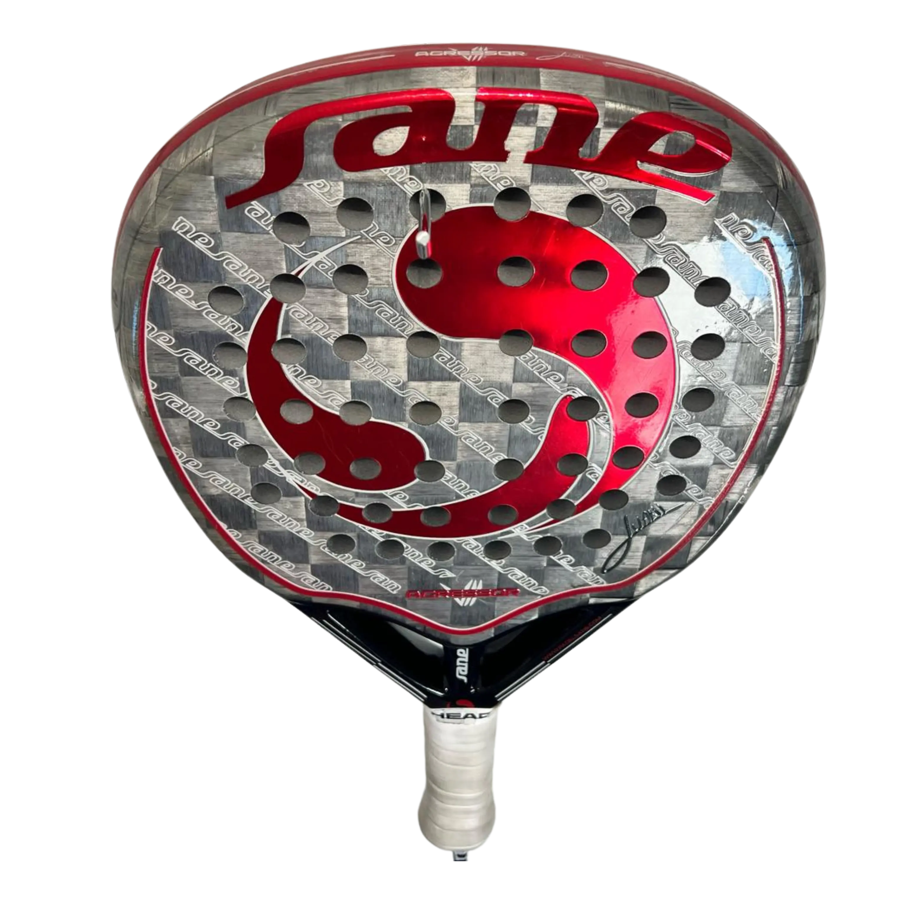 Sane - Raquette de padel Agressor VII Rouge Occasion