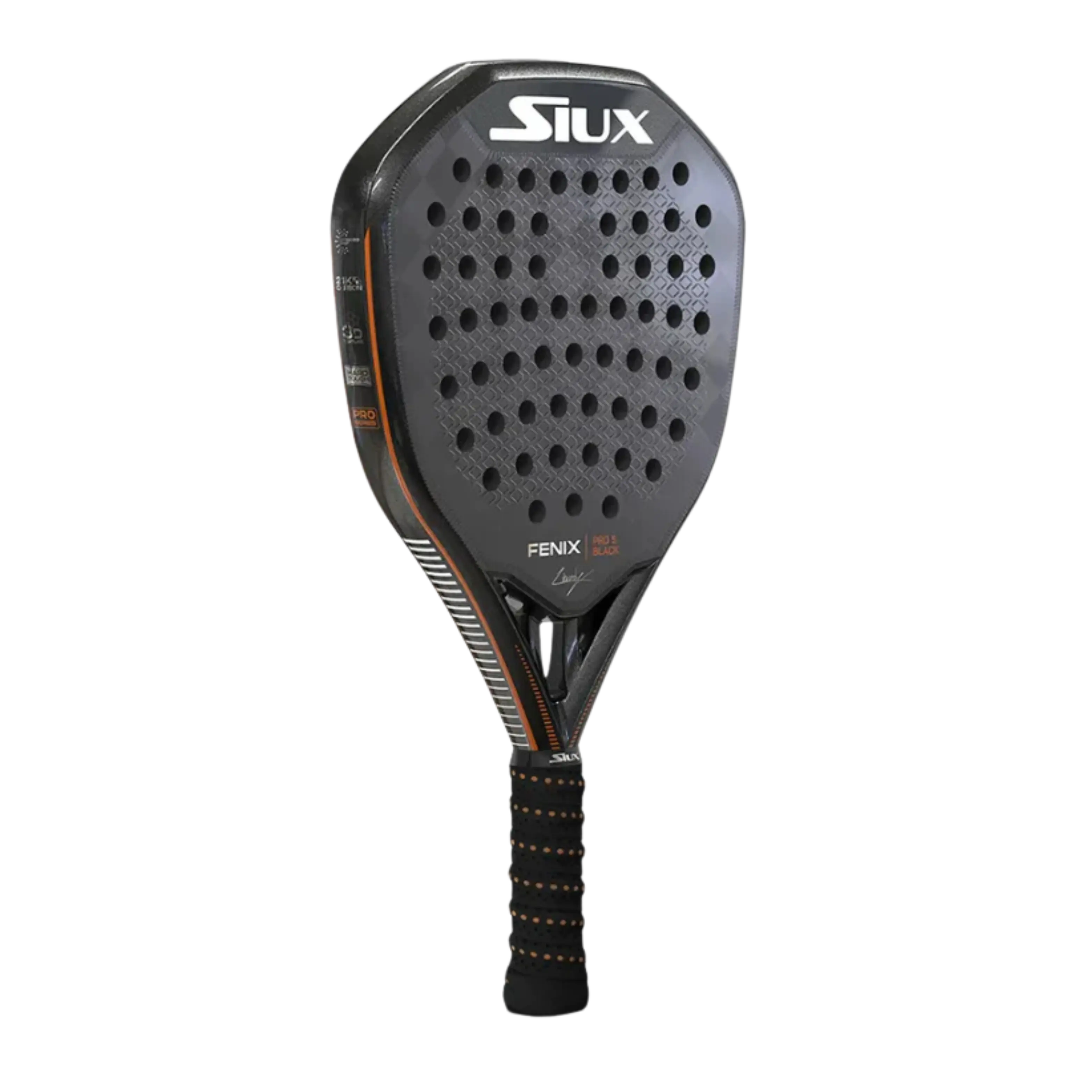 Siux - Raquette de padel Fenix Pro V Black Edition 2025
