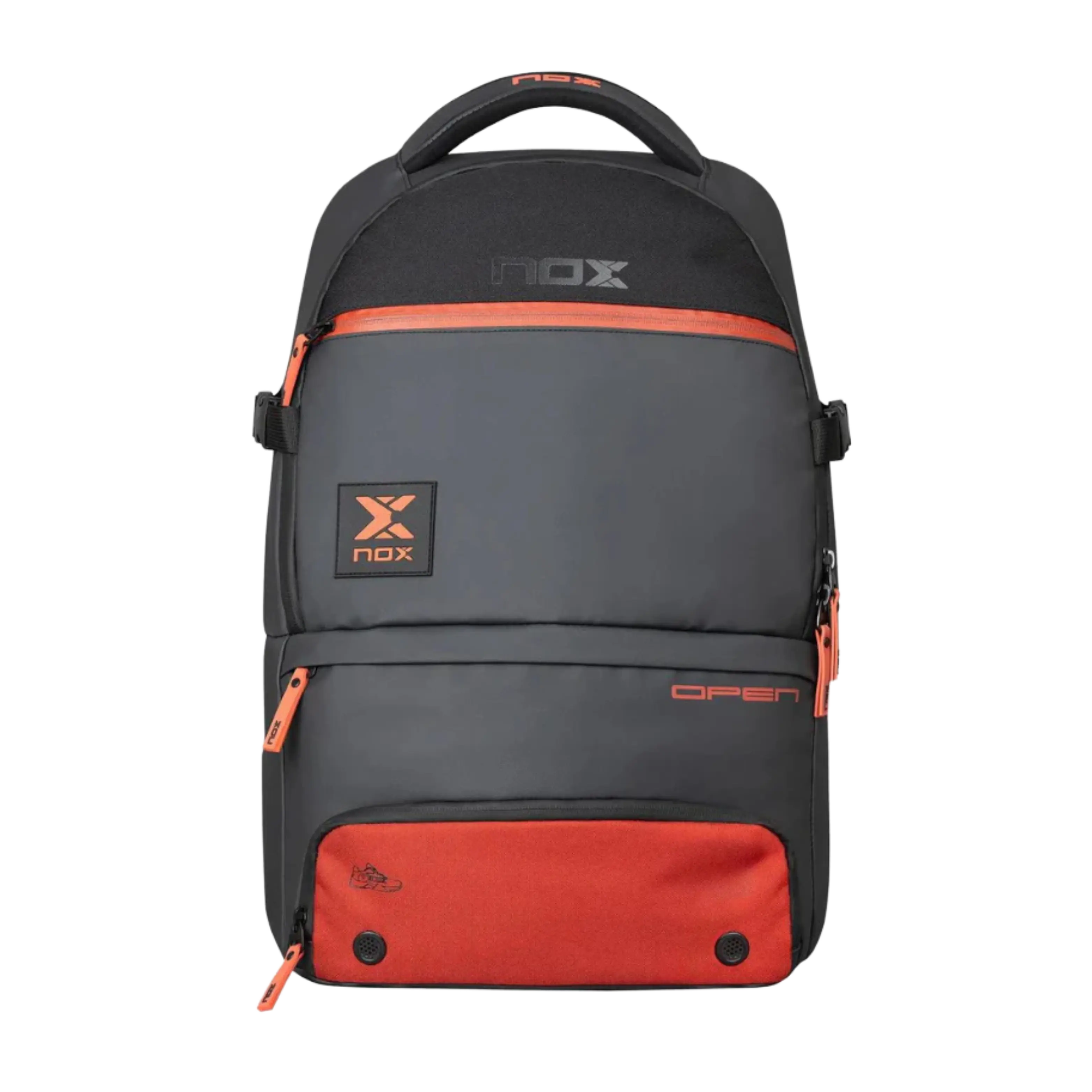Sac à dos de padel Nox Luxury Open Séries Noir-Rouge