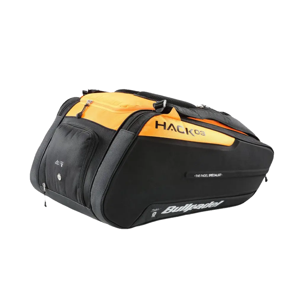 Bullpadel - Sac de padel Hack 03 2024 Noir/Orange