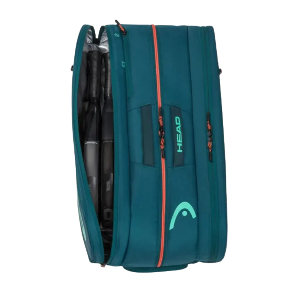 Sac de padel Head Tour L Vert/Orange
