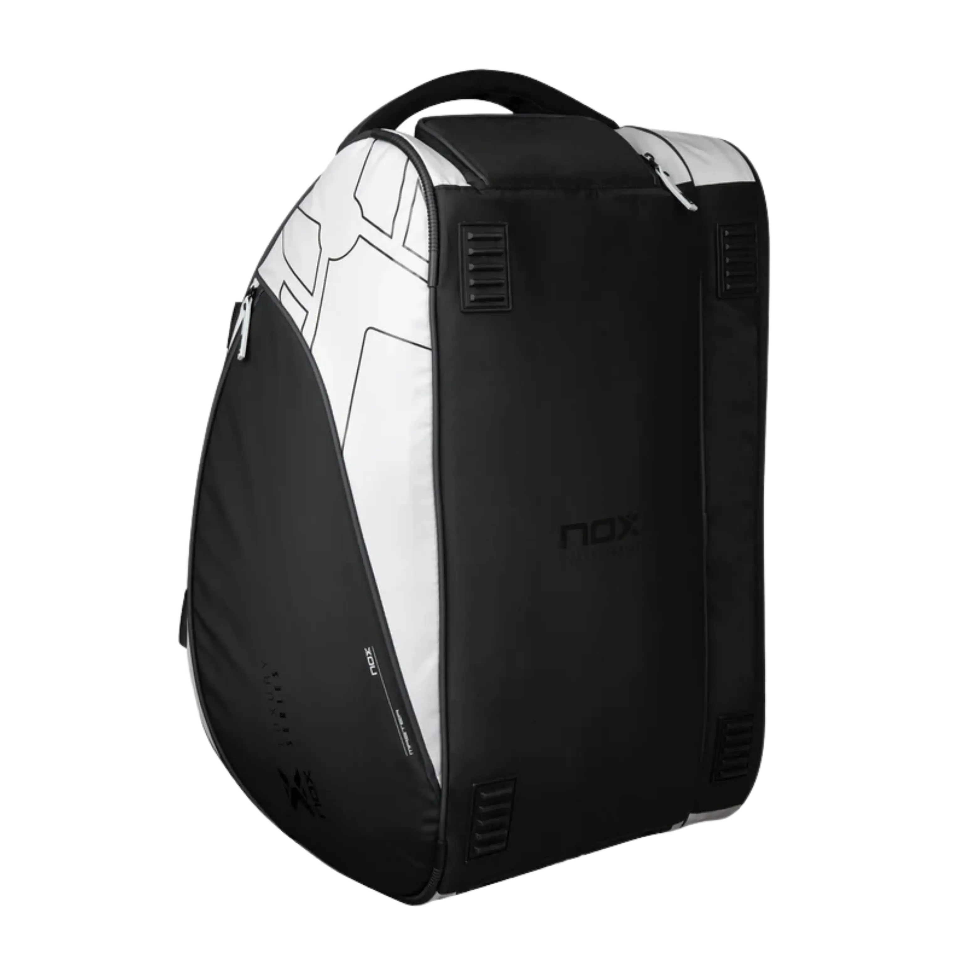 Nox - Sac de padel Luxury Master Series Blanc/Noir