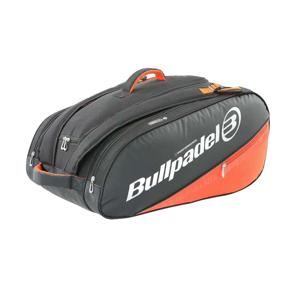 Bullpadel - Sac de padel Performance Noir Orange 2023