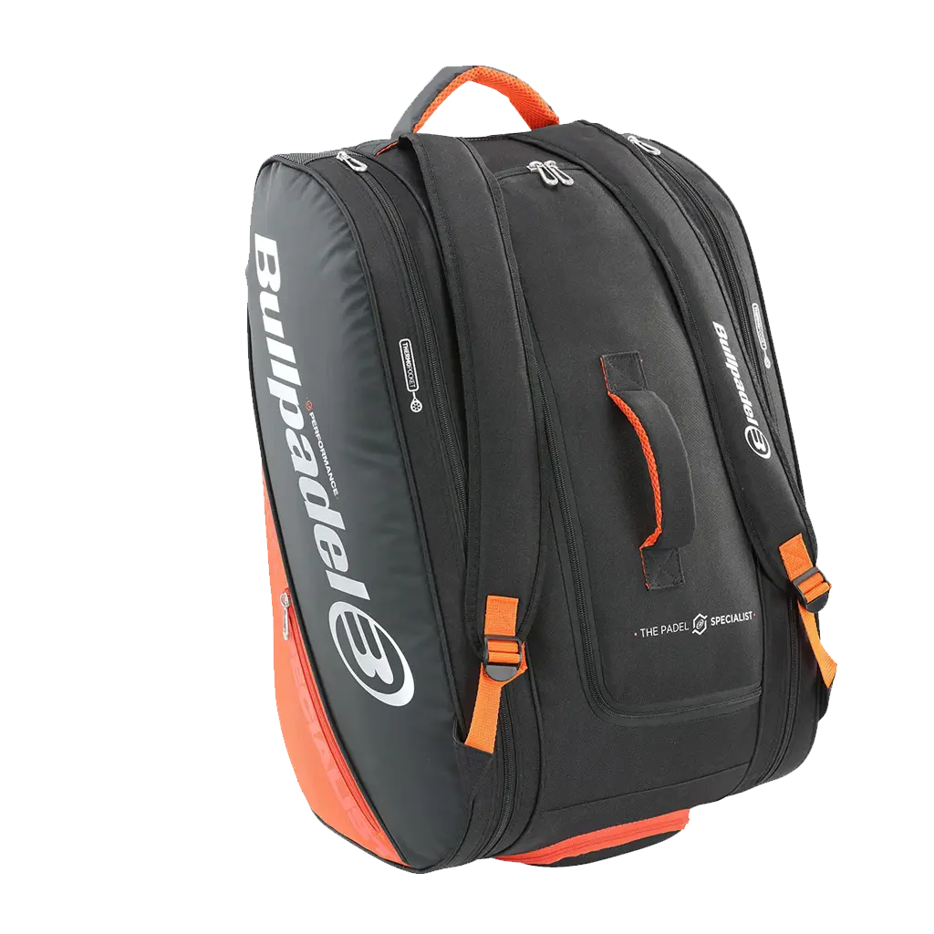 Bullpadel - Sac de padel Performance Noir Orange 2023