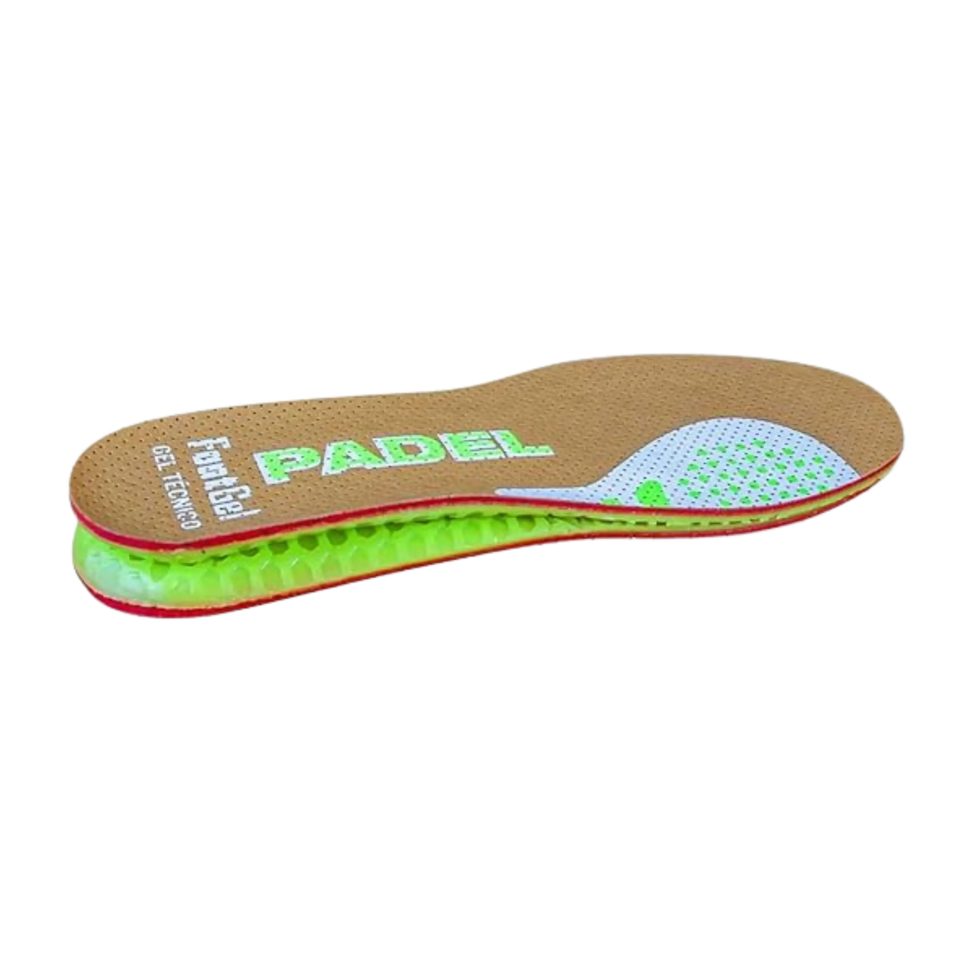 Footgel - Semelle de padel Vert