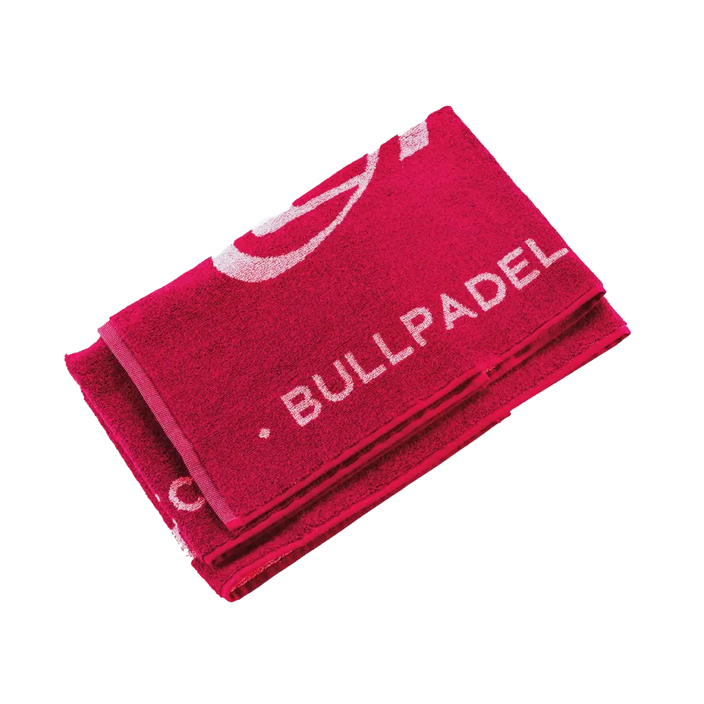 Bullpadel - Serviette Bullpadel The Padel Specialist Rouge