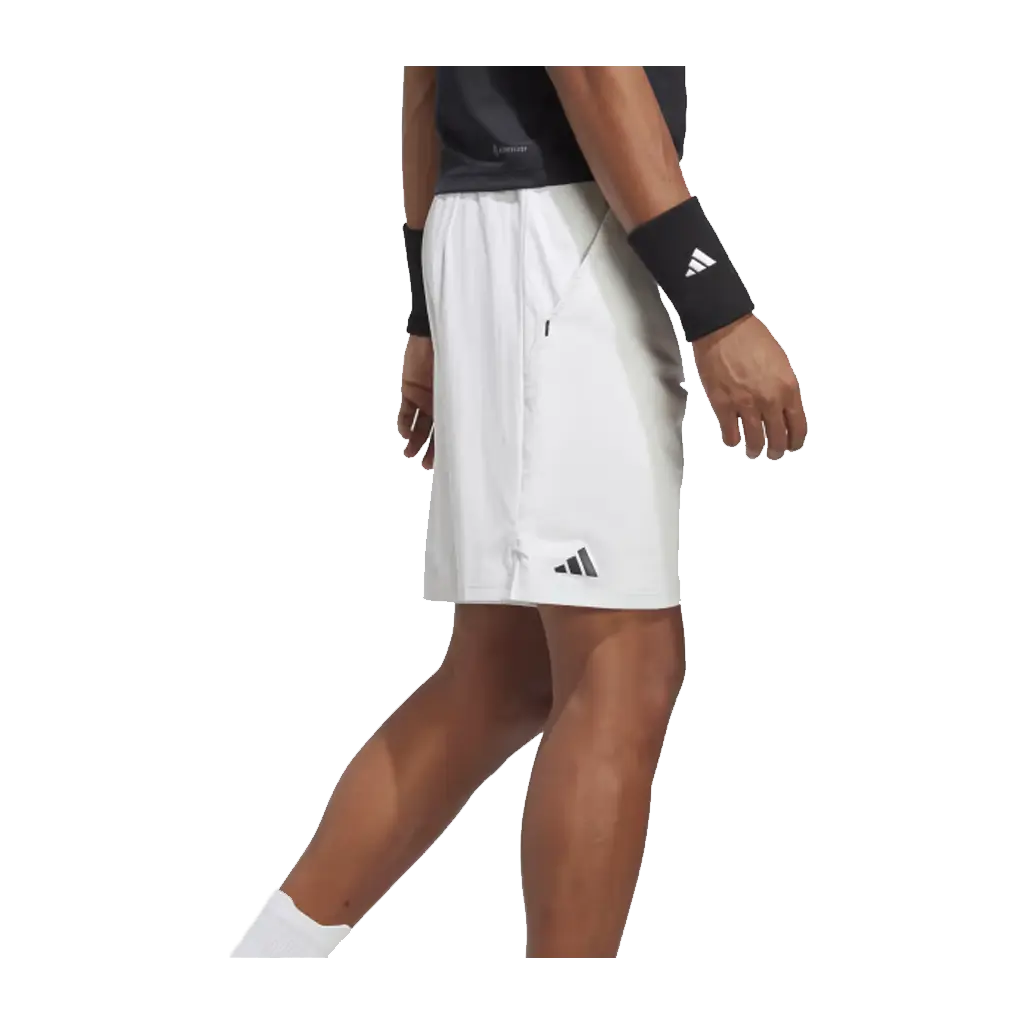 Short de padel Adidas Ergo Blanc
