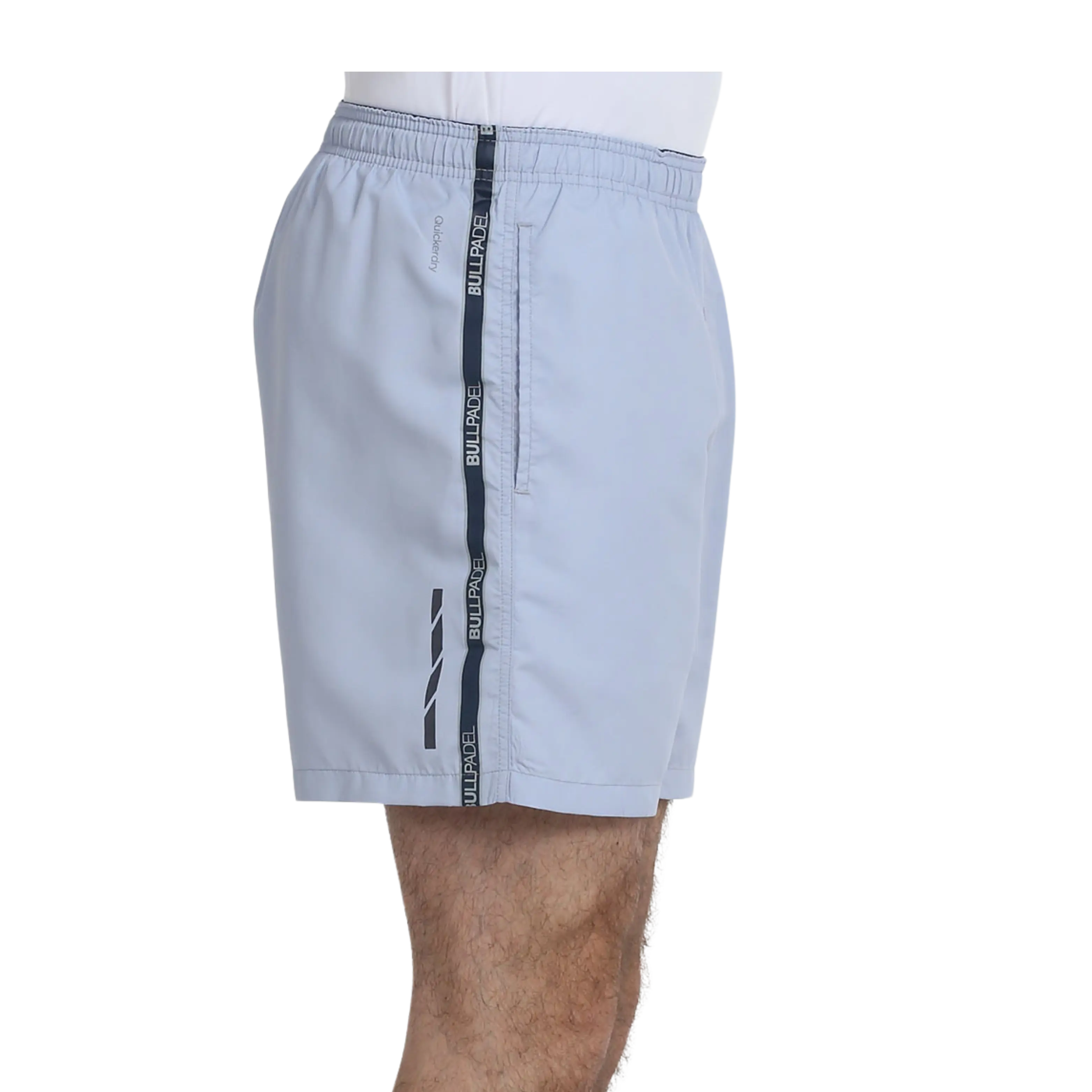 Bullpadel - Short de padel Celano Gris Bleu