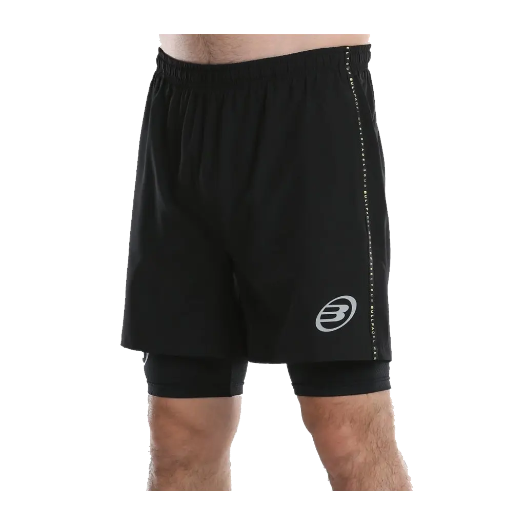 Bullpadel - Short Lirio Noir