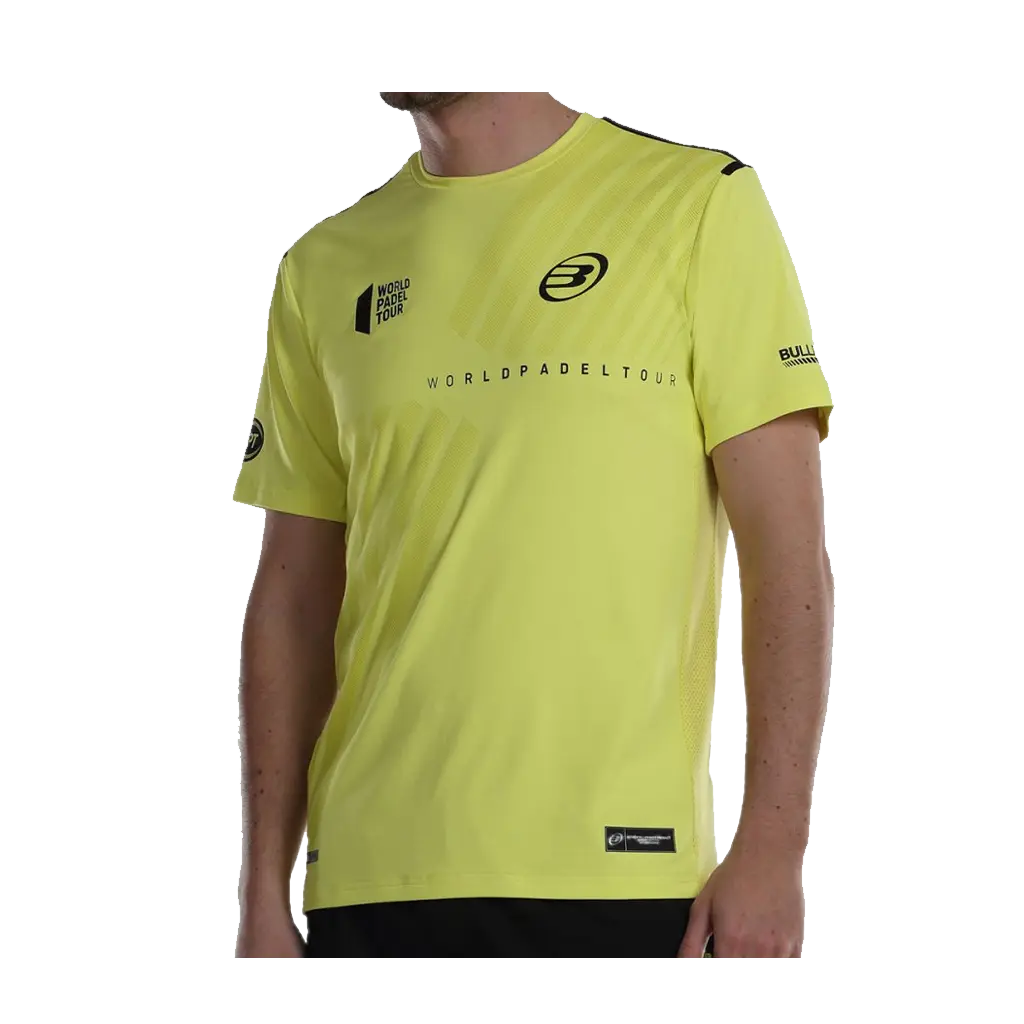 Bullpadel - T-shirt Logro Jaune