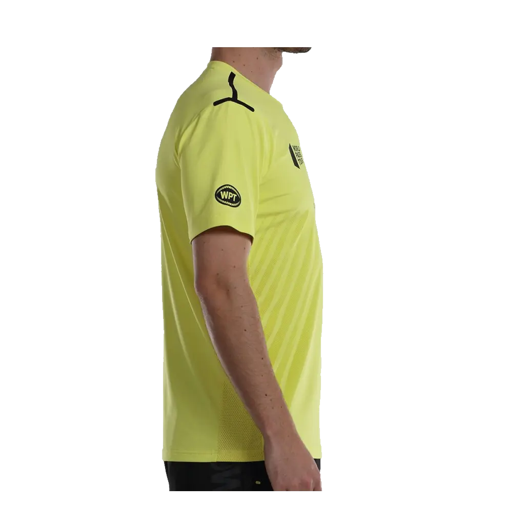 Bullpadel - T-shirt Logro Jaune