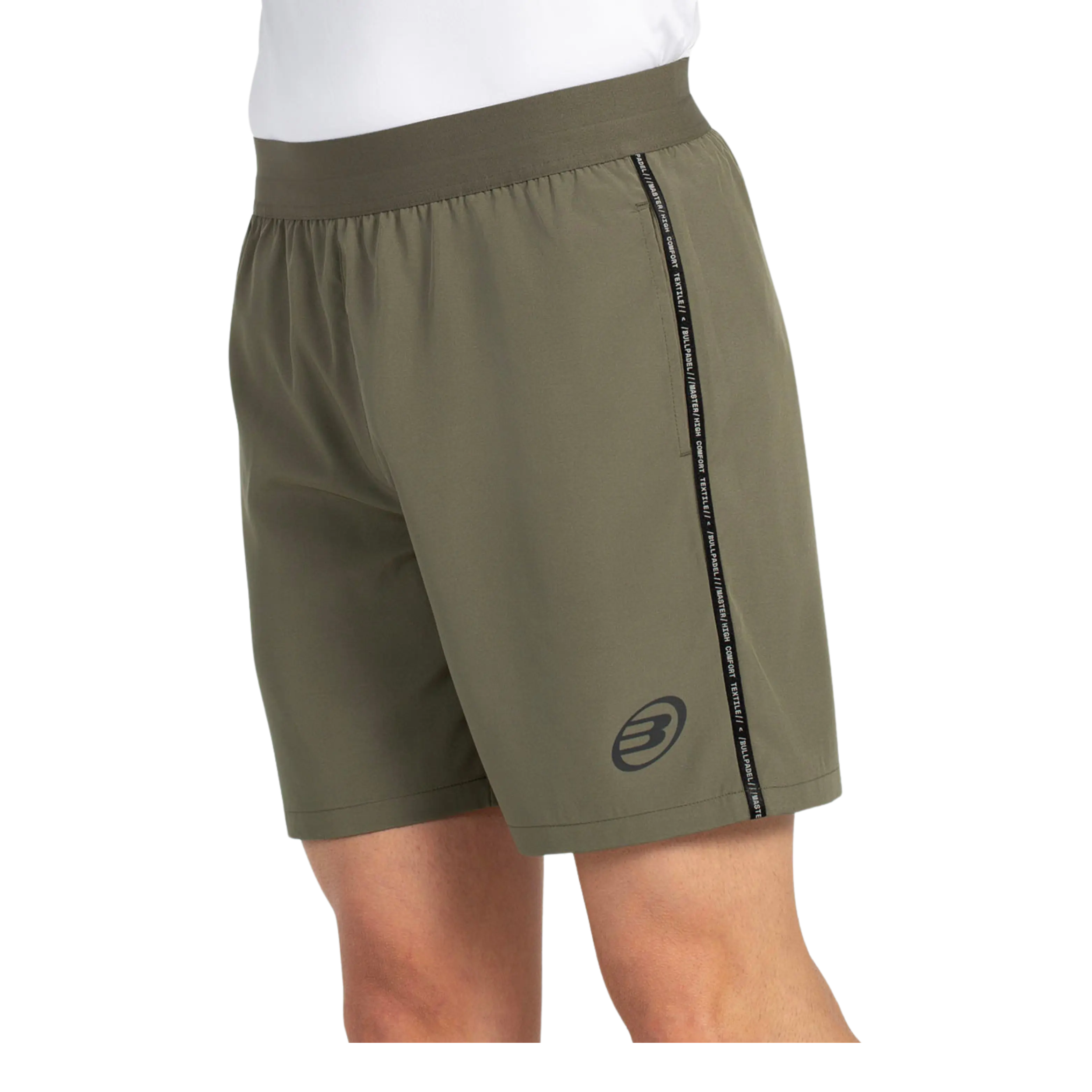 Bullpadel - Short de padel Maceda Kaki