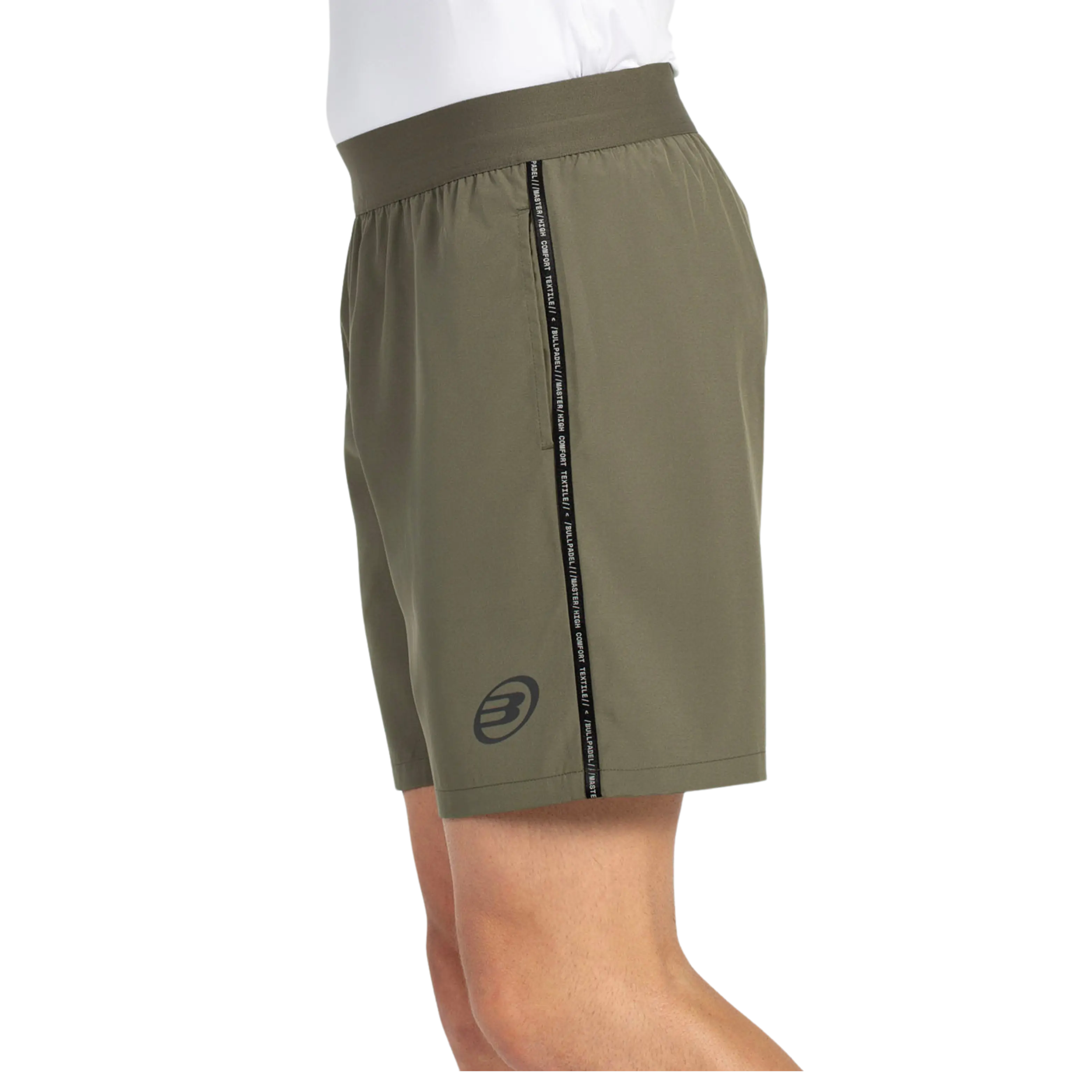 Bullpadel - Short de padel Maceda Kaki