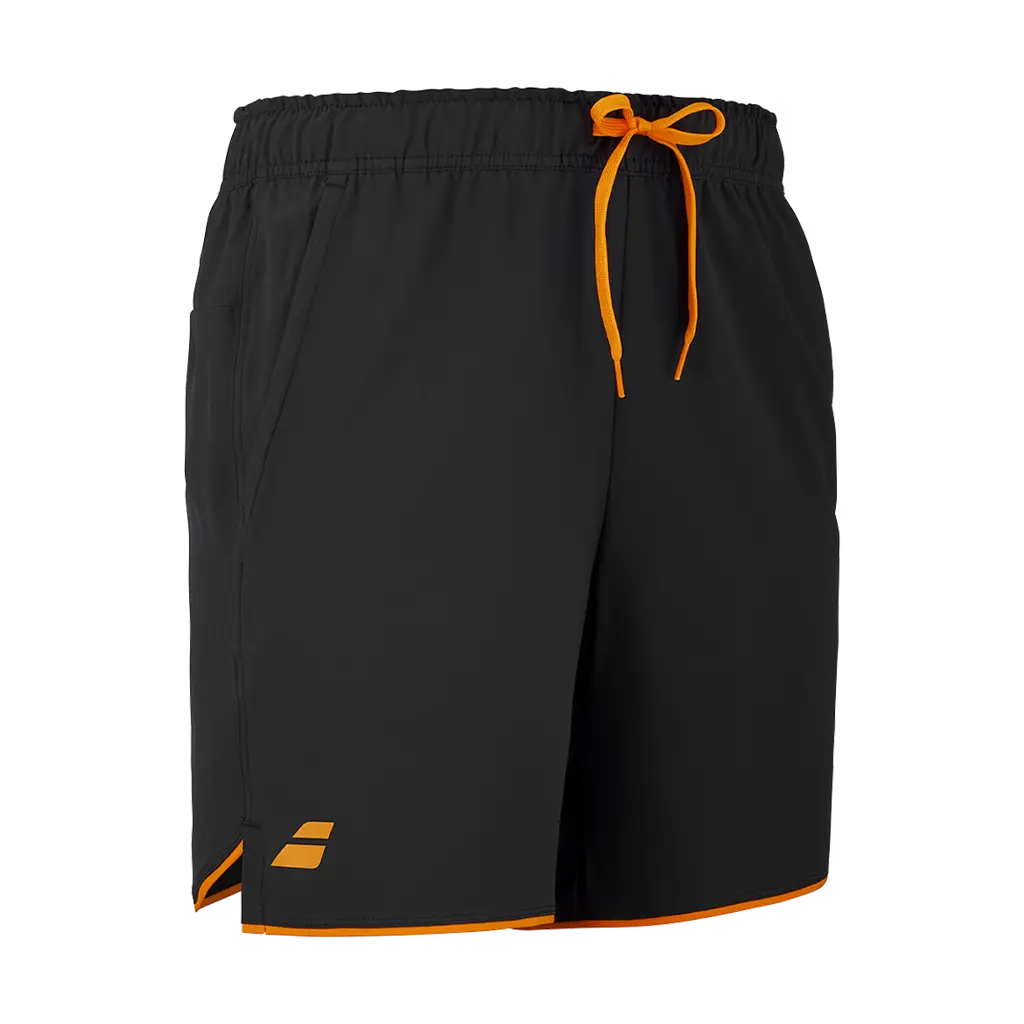 Short de padel Babolat Perf Noir/Orange 2026