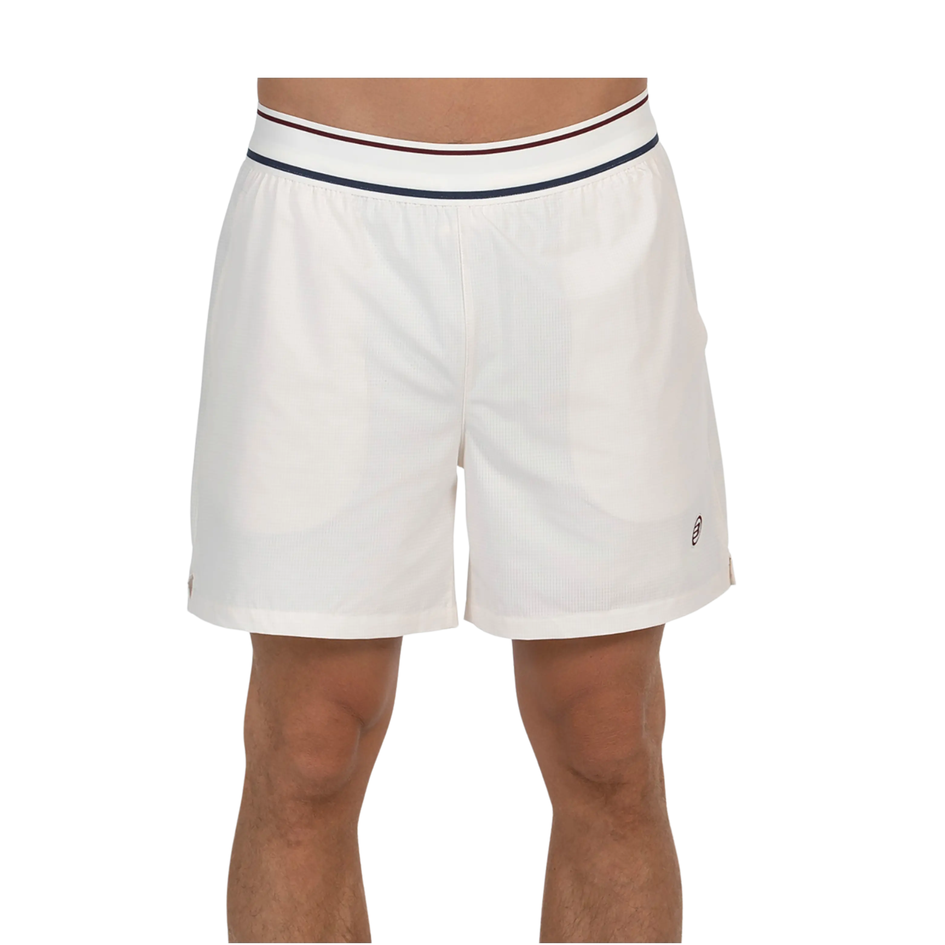 Short de padel Bullpadel Alu Blanc