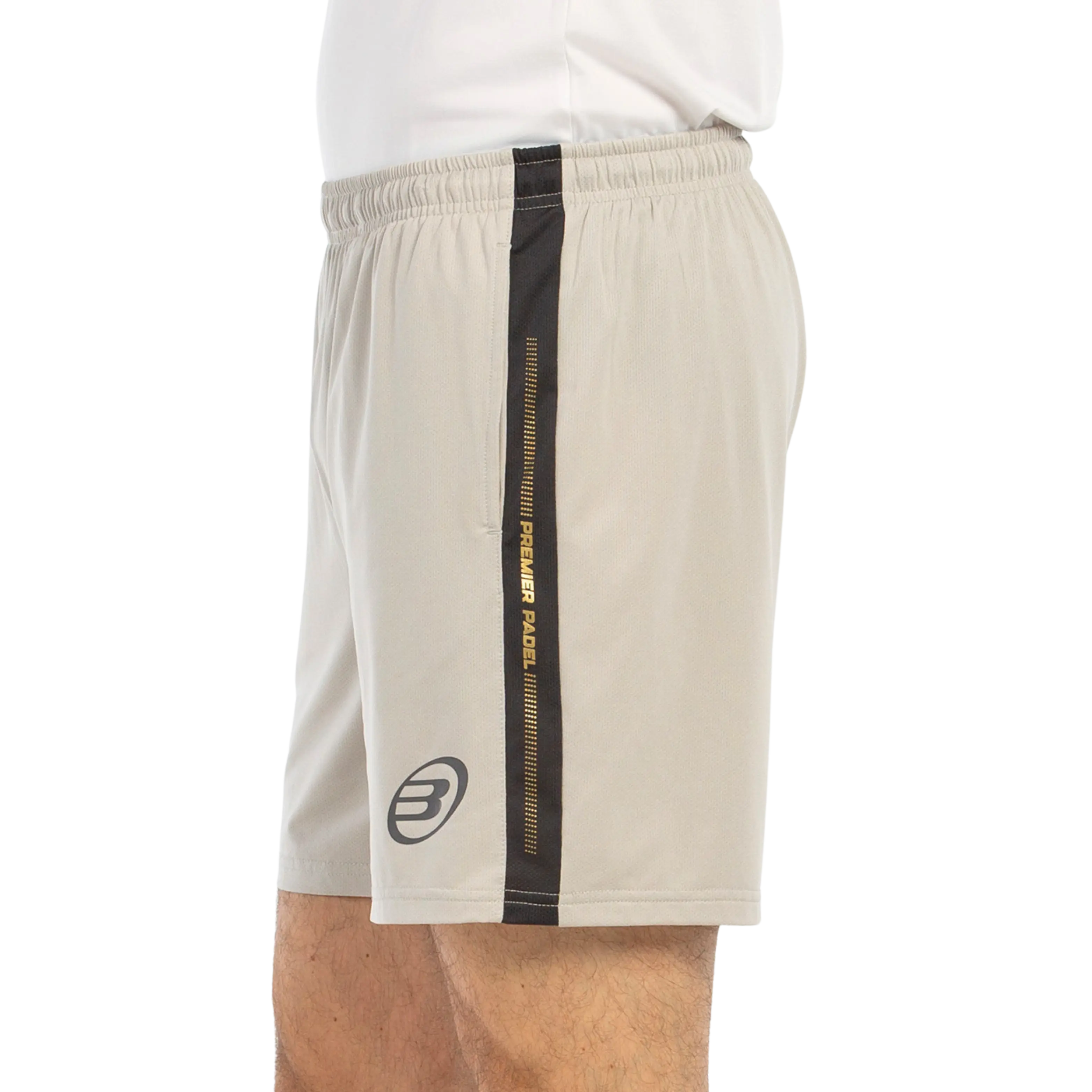 Short de padel Bullpadel Buzos Beige