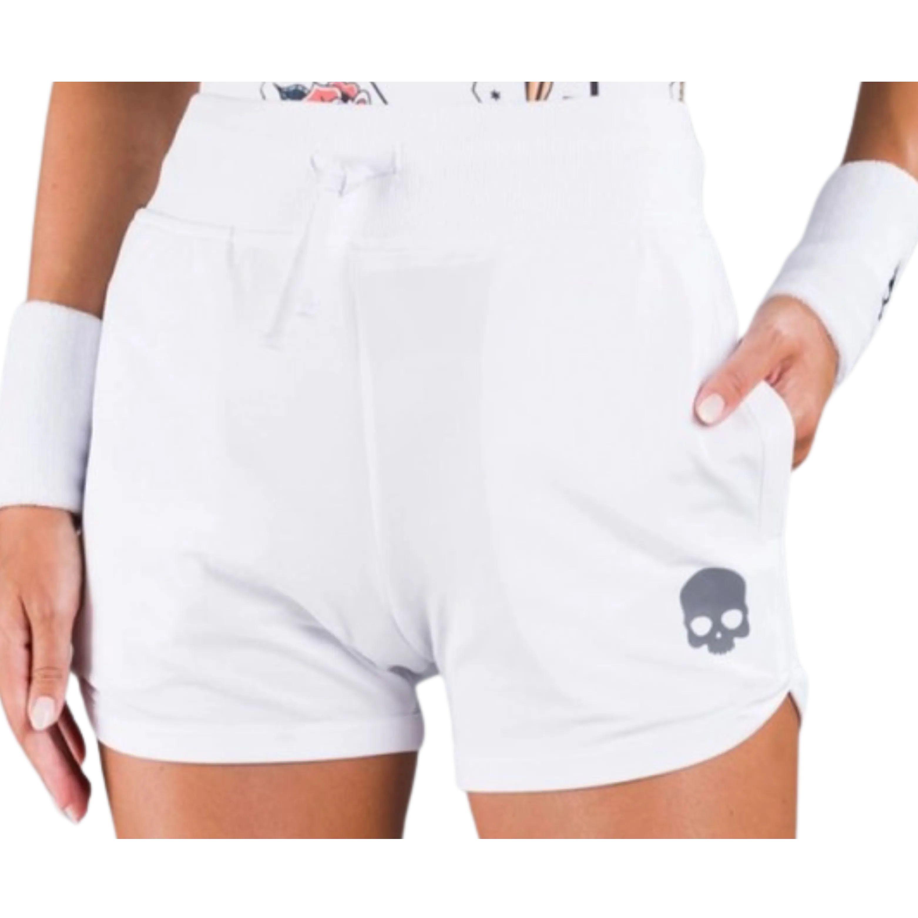 Hydrogen - Short de padel Tech Blanc Women