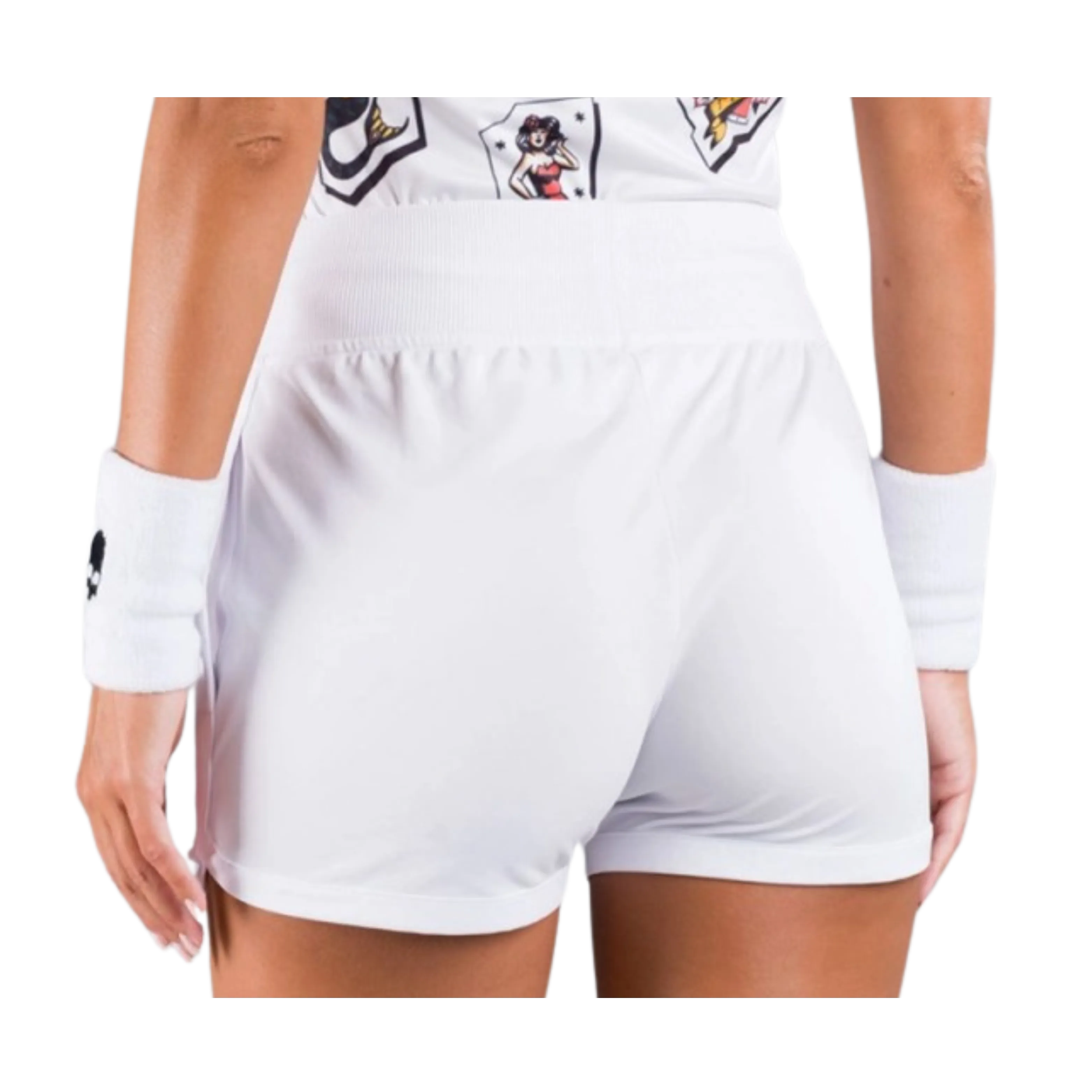 Hydrogen - Short de padel Tech Blanc Women