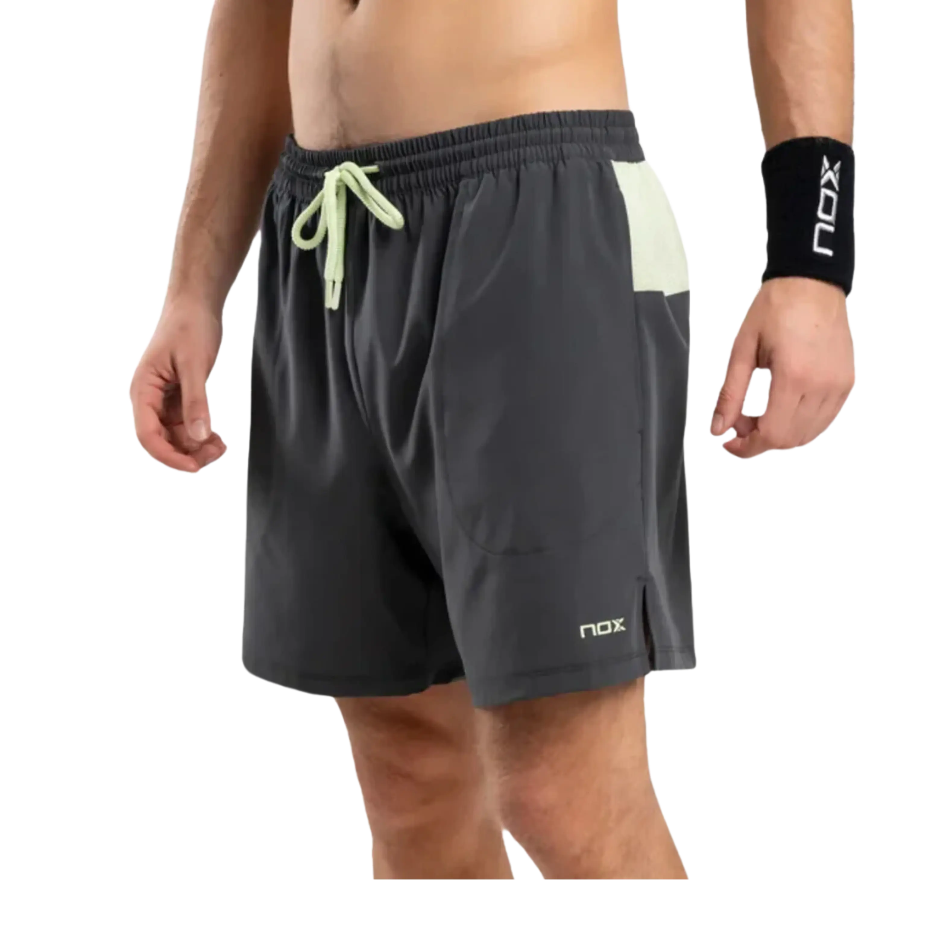 Nox - Short de padel Pro Charcoal Gris