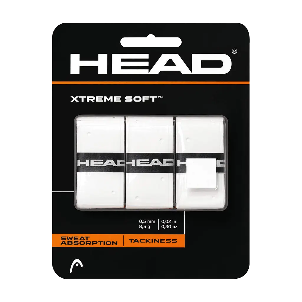 Head - Surgrip de padel Xtreme Soft Blanc